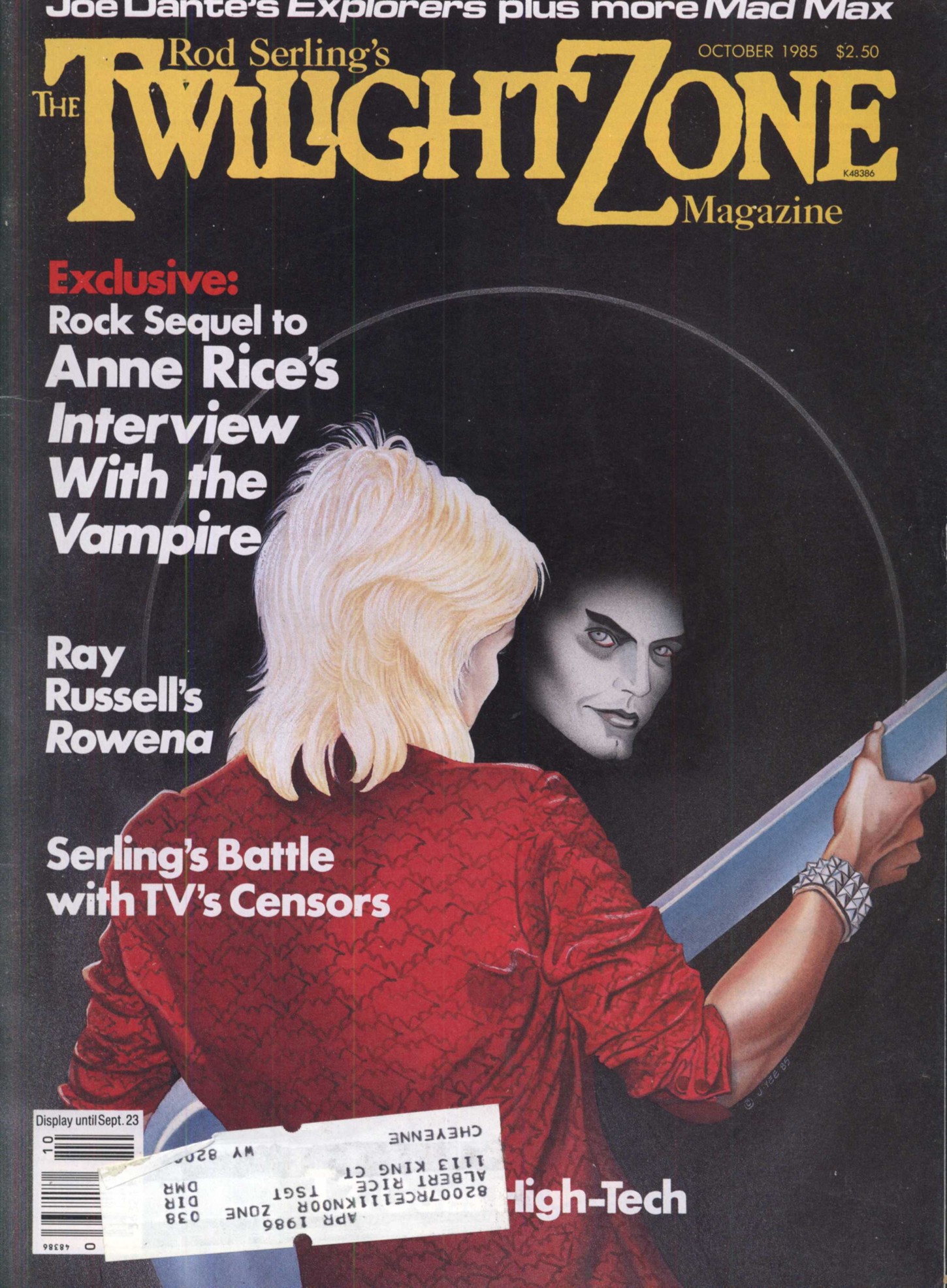 The Twilight Zone Magazine 1985-10 v05n04