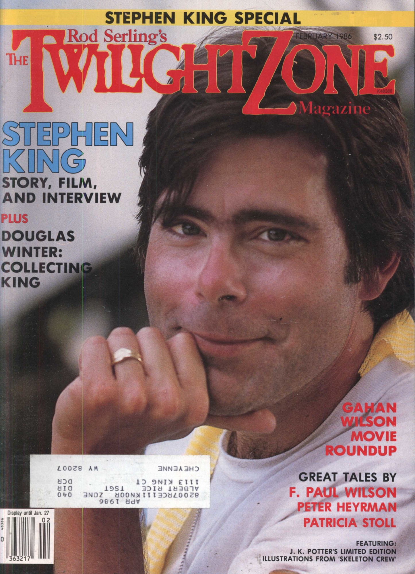 The Twilight Zone Magazine 1986-02 v05n06