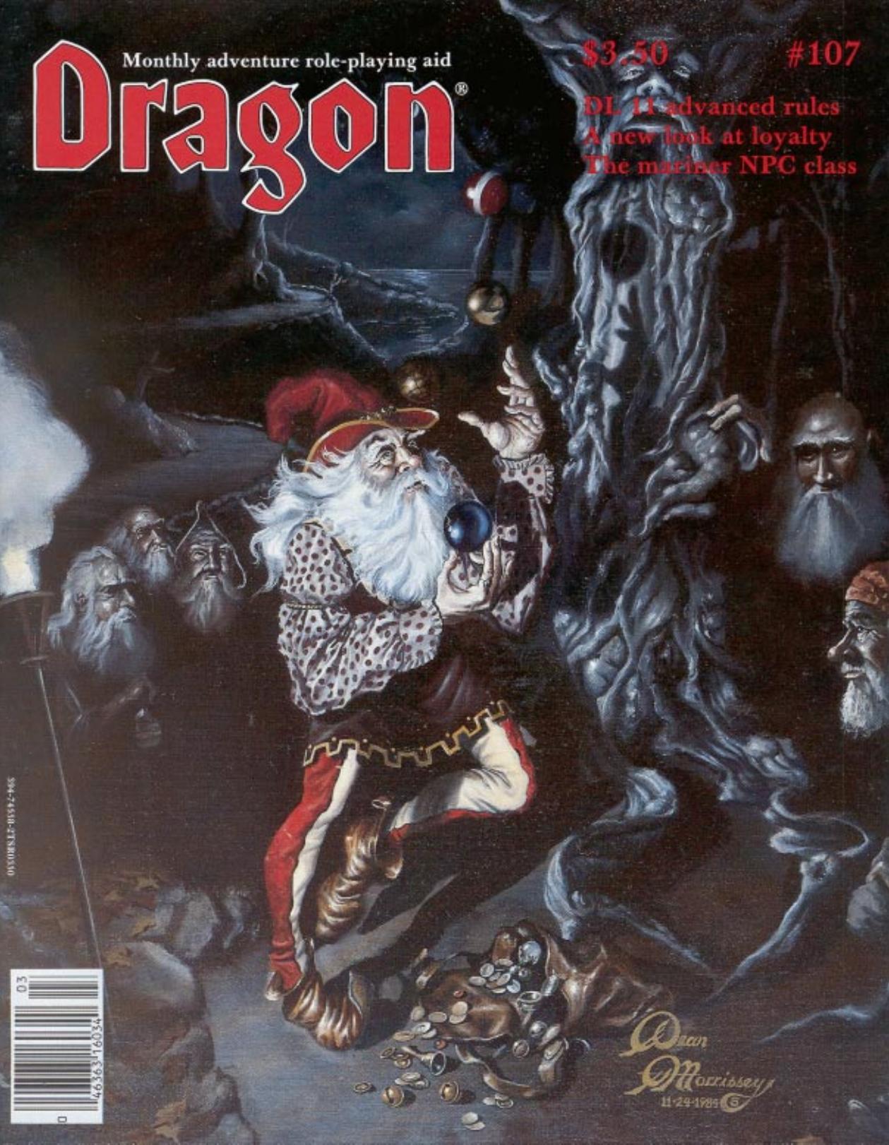 The Dragon 1986-03 #107