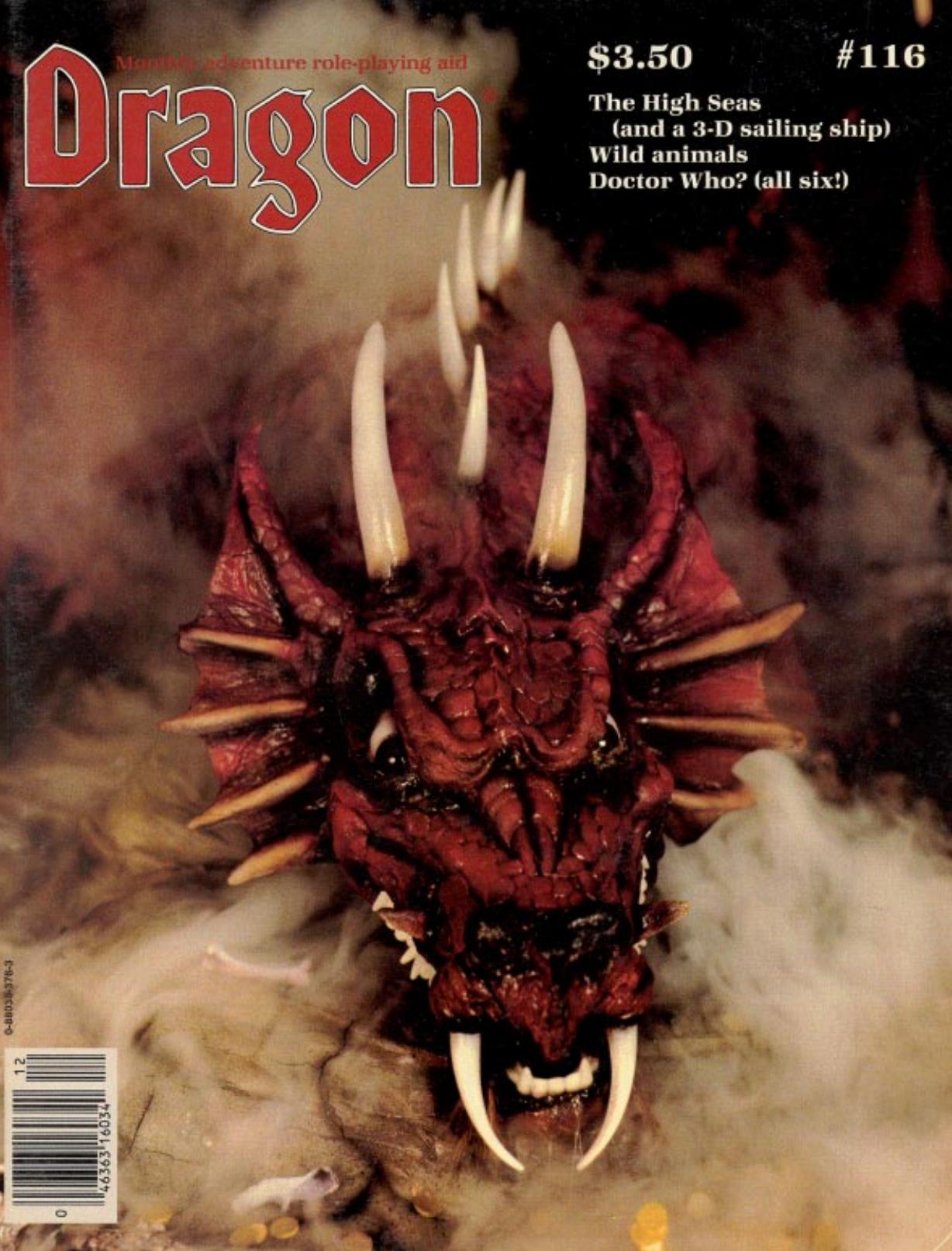 The Dragon 1986-12 #116