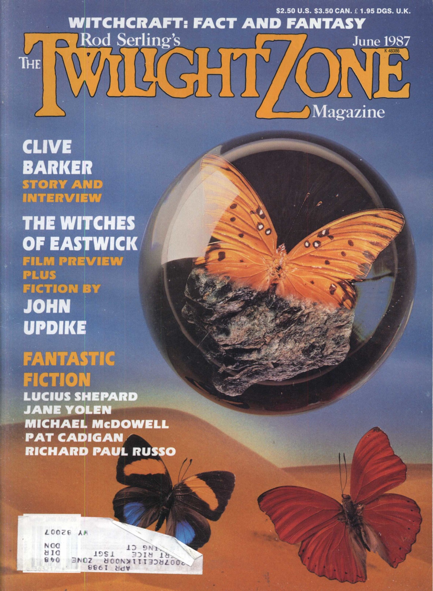 The Twilight Zone Magazine 1987-06 v07n02