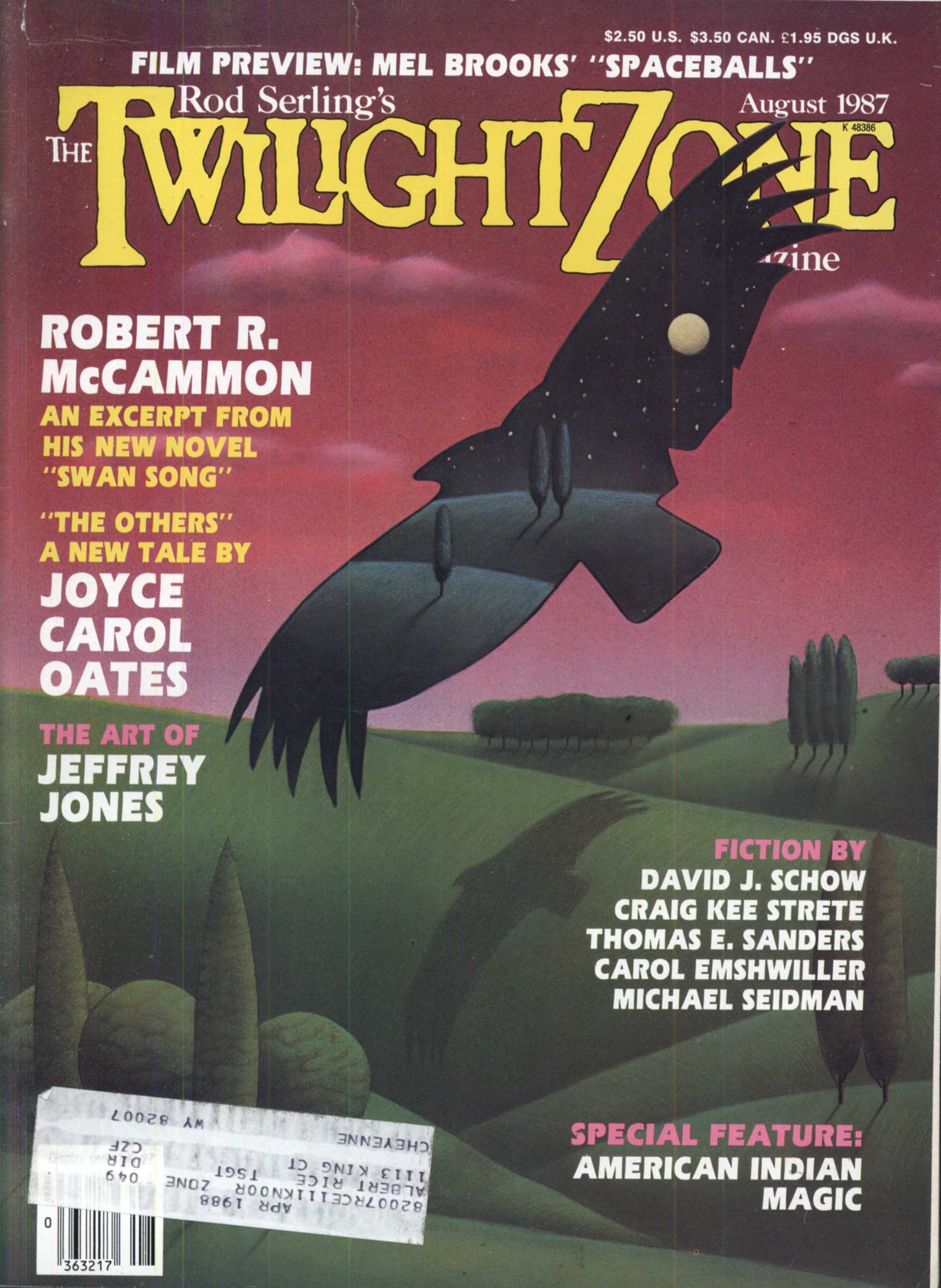 The Twilight Zone Magazine 1987-08 v07n03