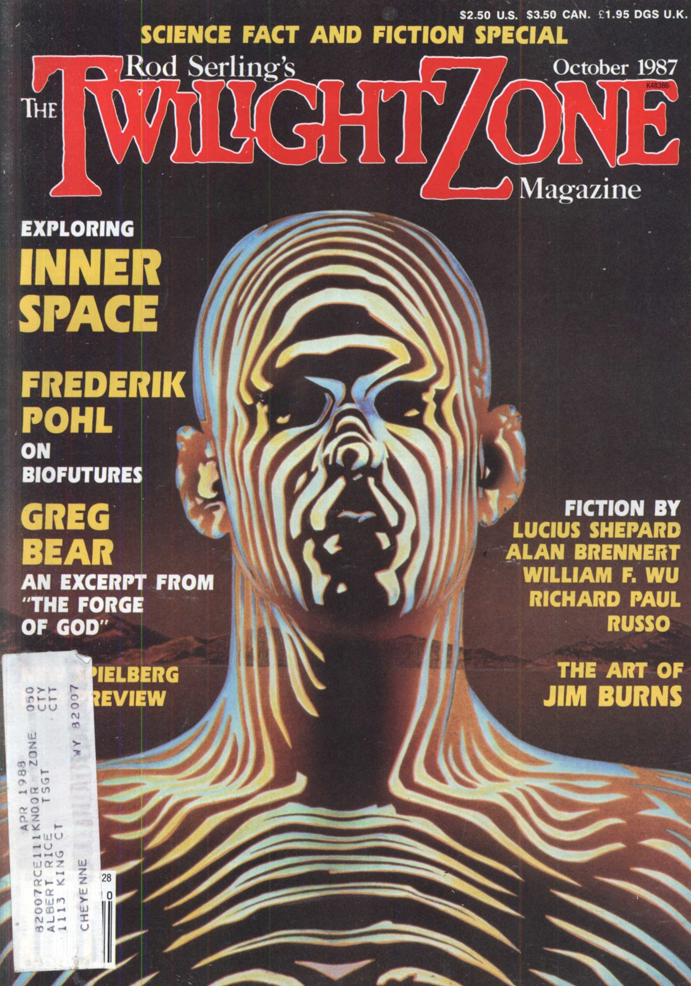 The Twilight Zone Magazine 1987-10 v07n04