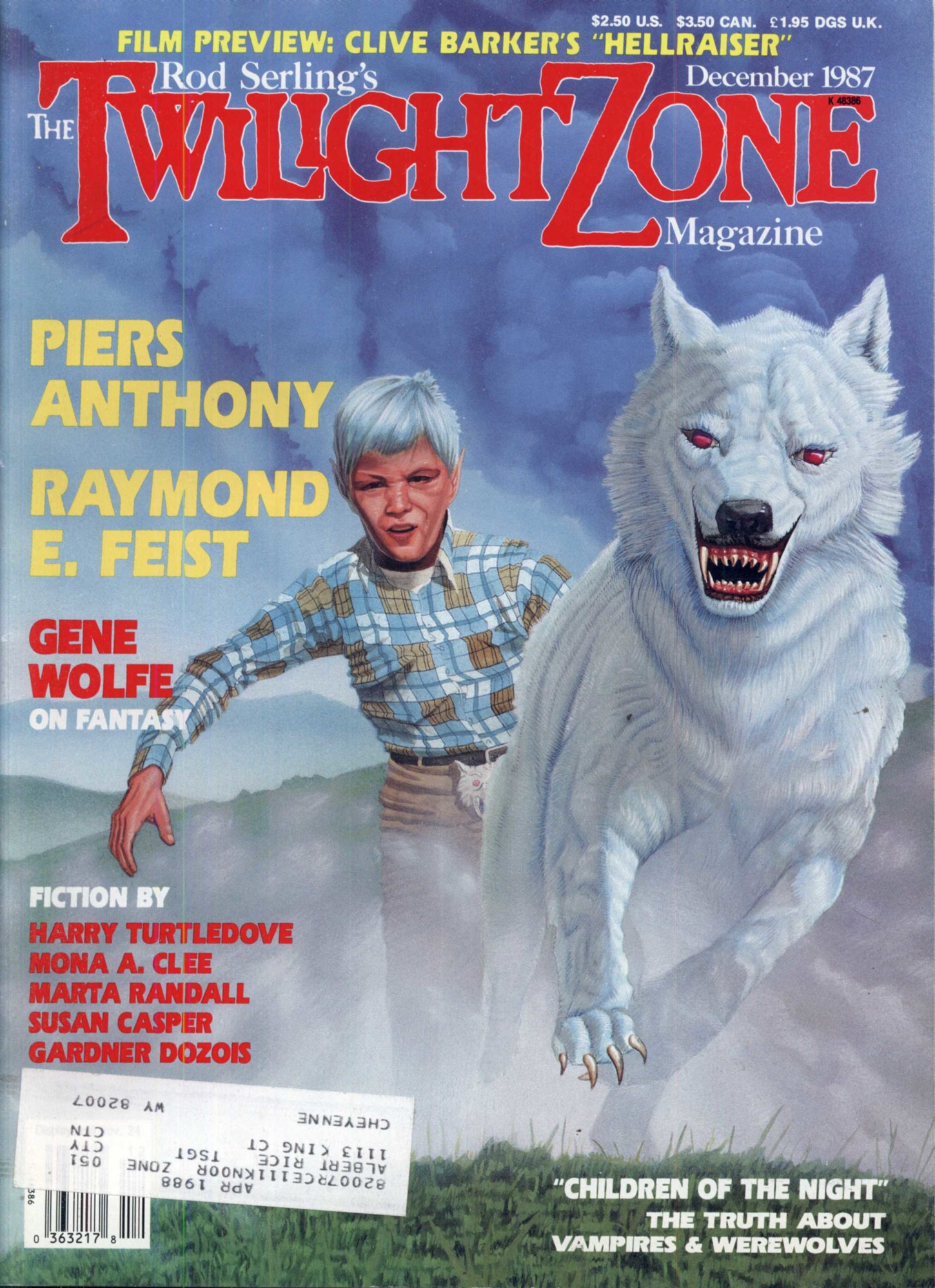 The Twilight Zone Magazine 1987-12 v07n05