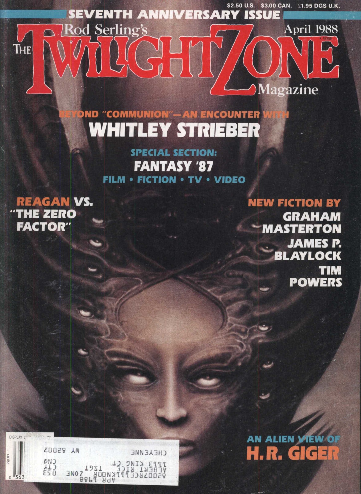 The Twilight Zone Magazine 1988-04 v08n01