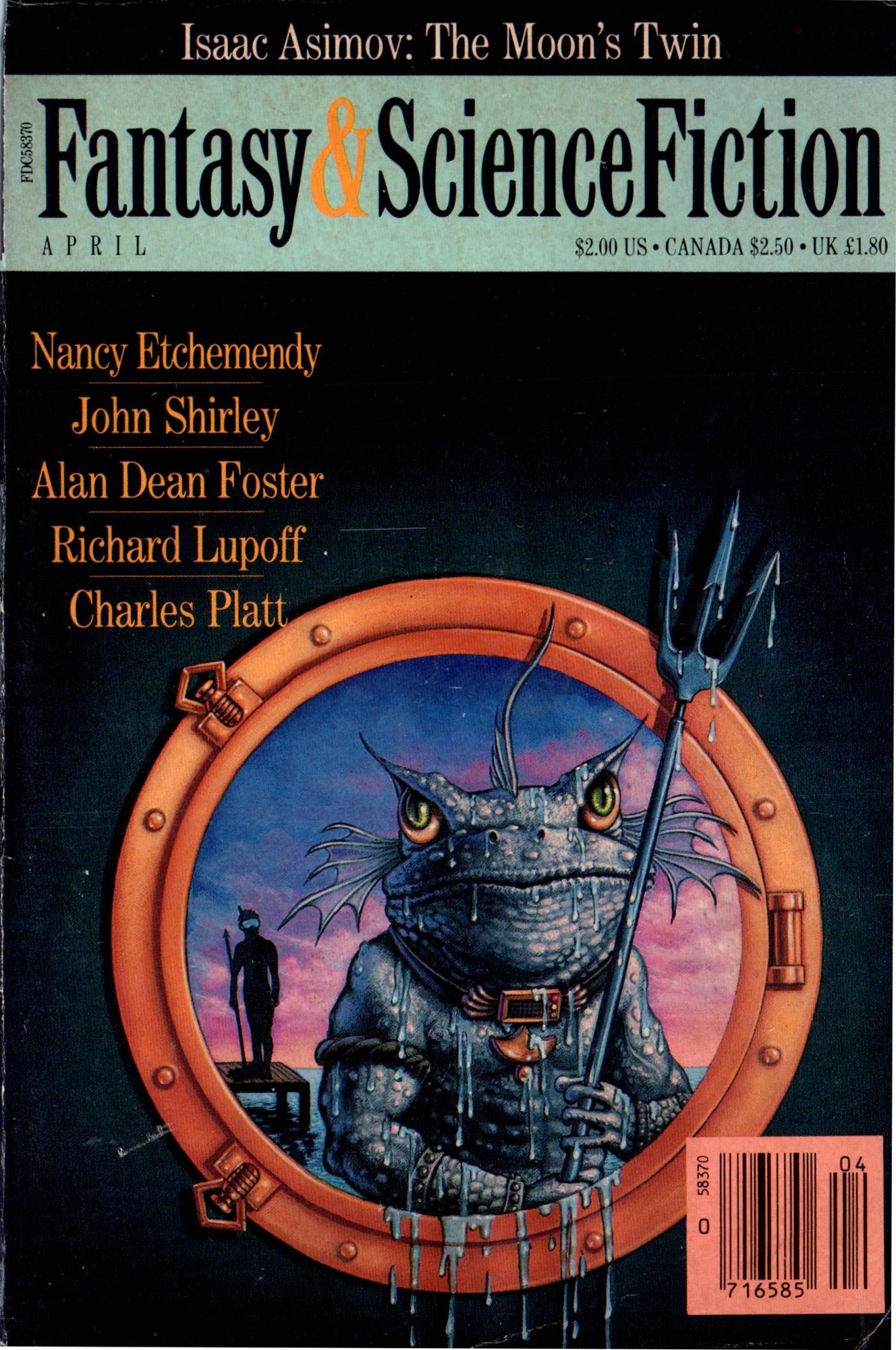 Fantasy & Science Fiction 1989-04 v76n04