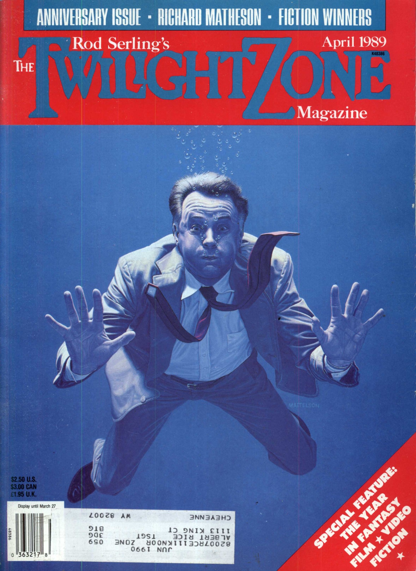 The Twilight Zone Magazine 1989-04 v09n01