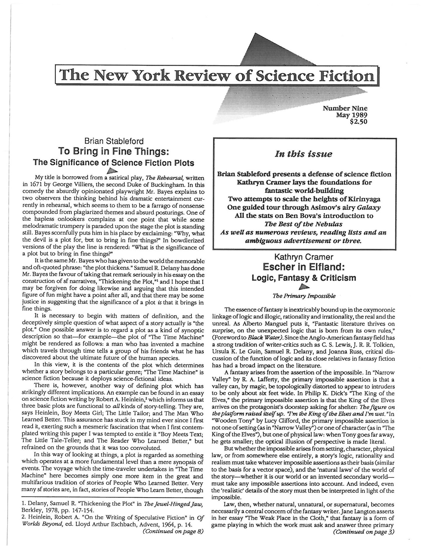 The New York Review of Science Fiction 1989-05 #009