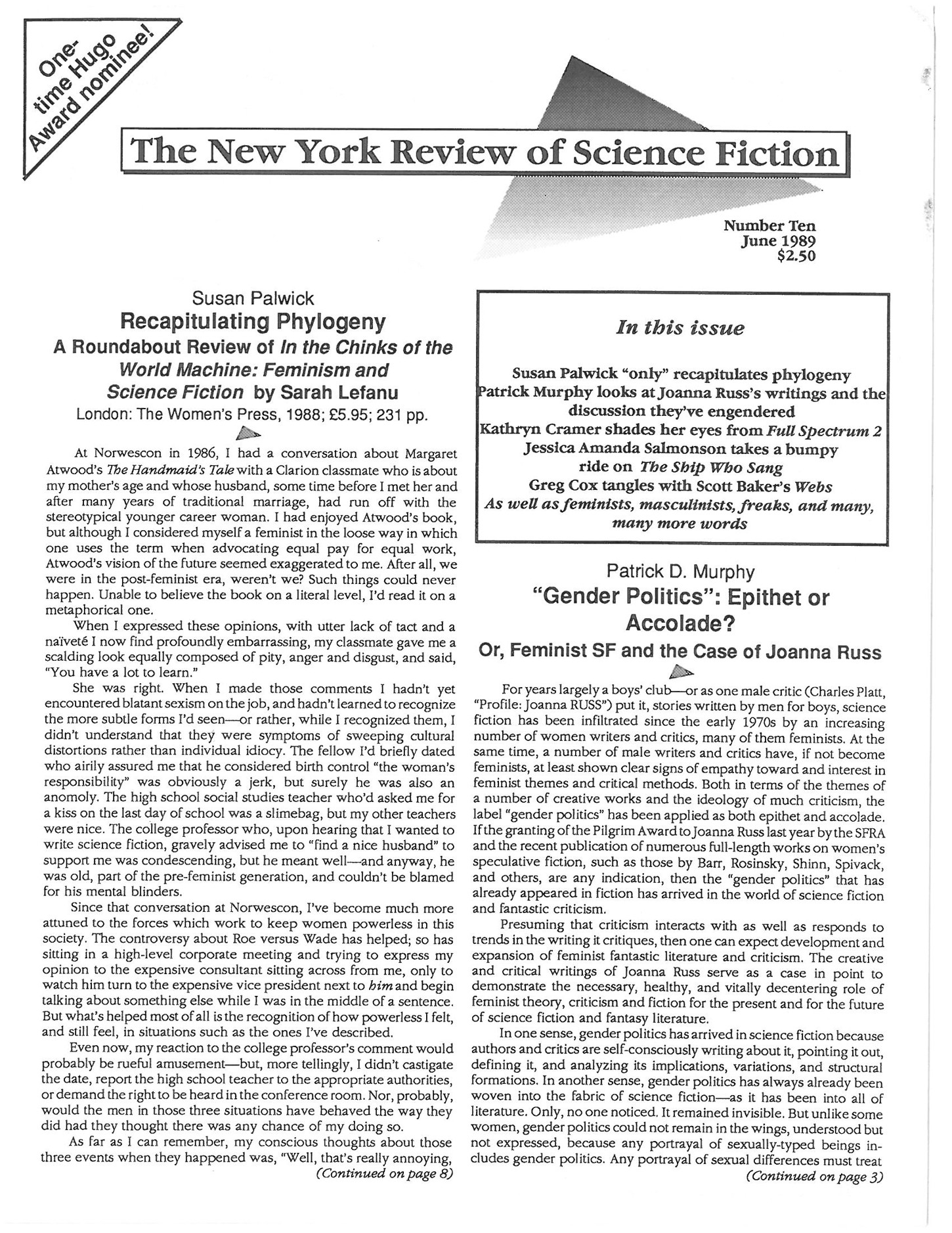 The New York Review of Science Fiction 1989-06 #010