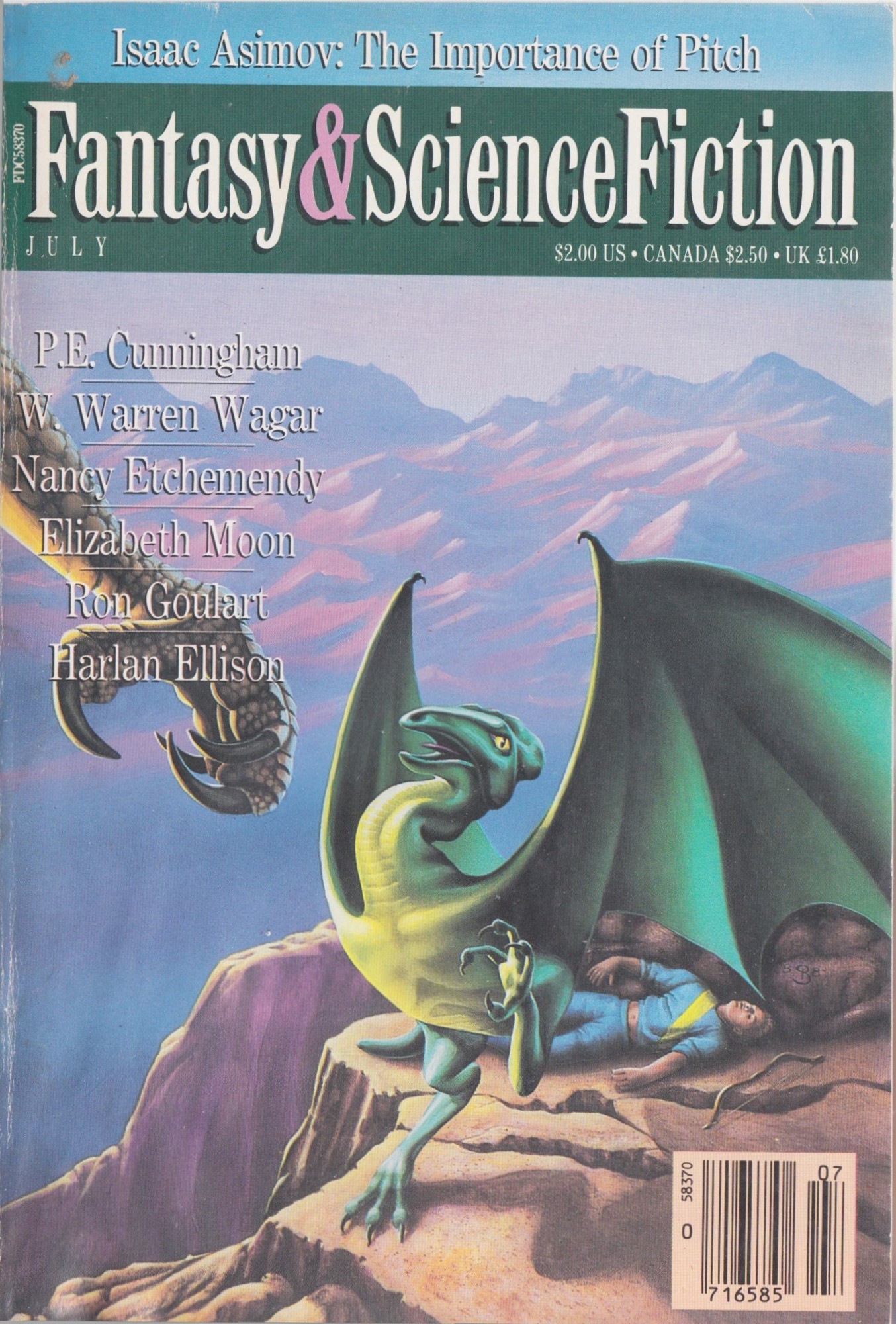 Fantasy & Science Fiction 1989-07 v77n01