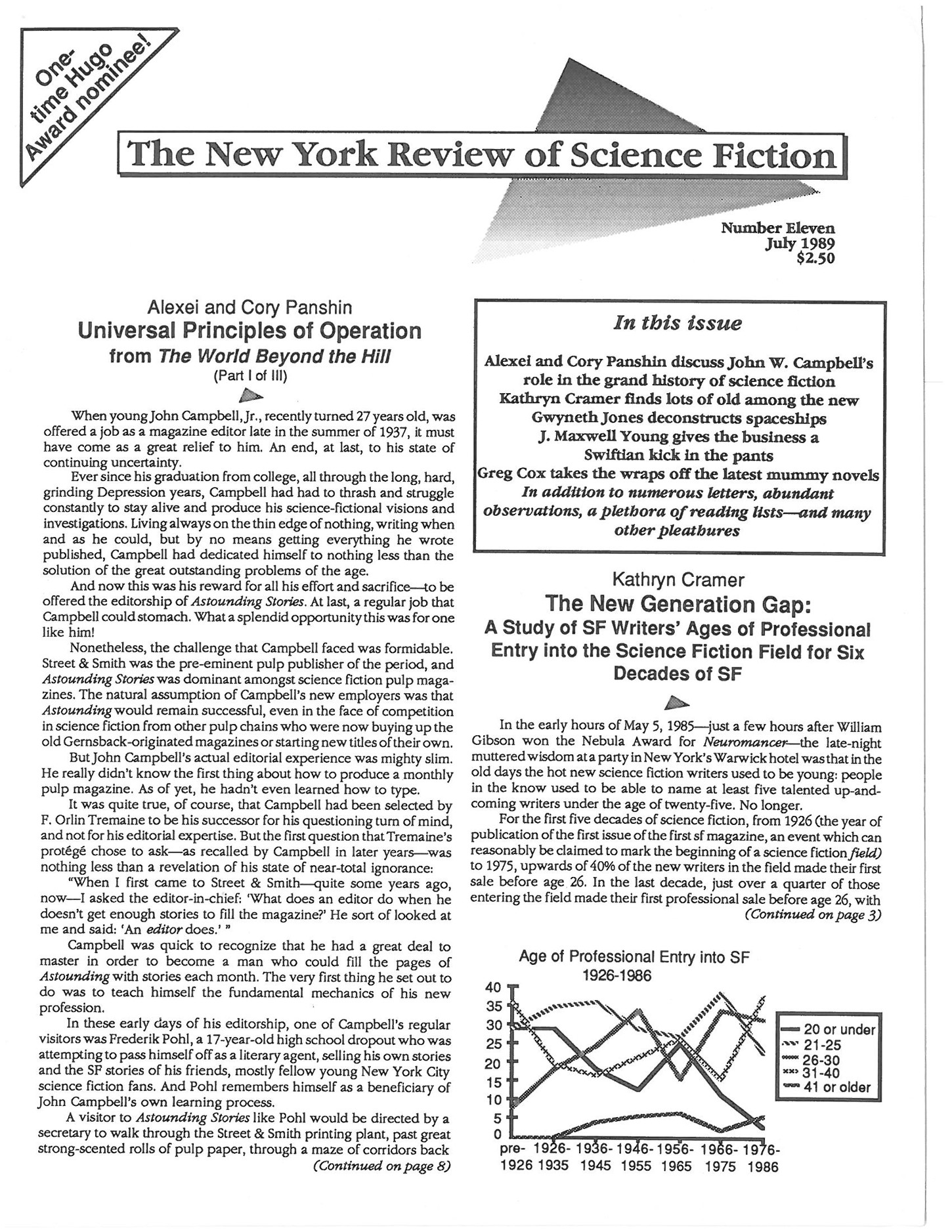 The New York Review of Science Fiction 1989-07 #011