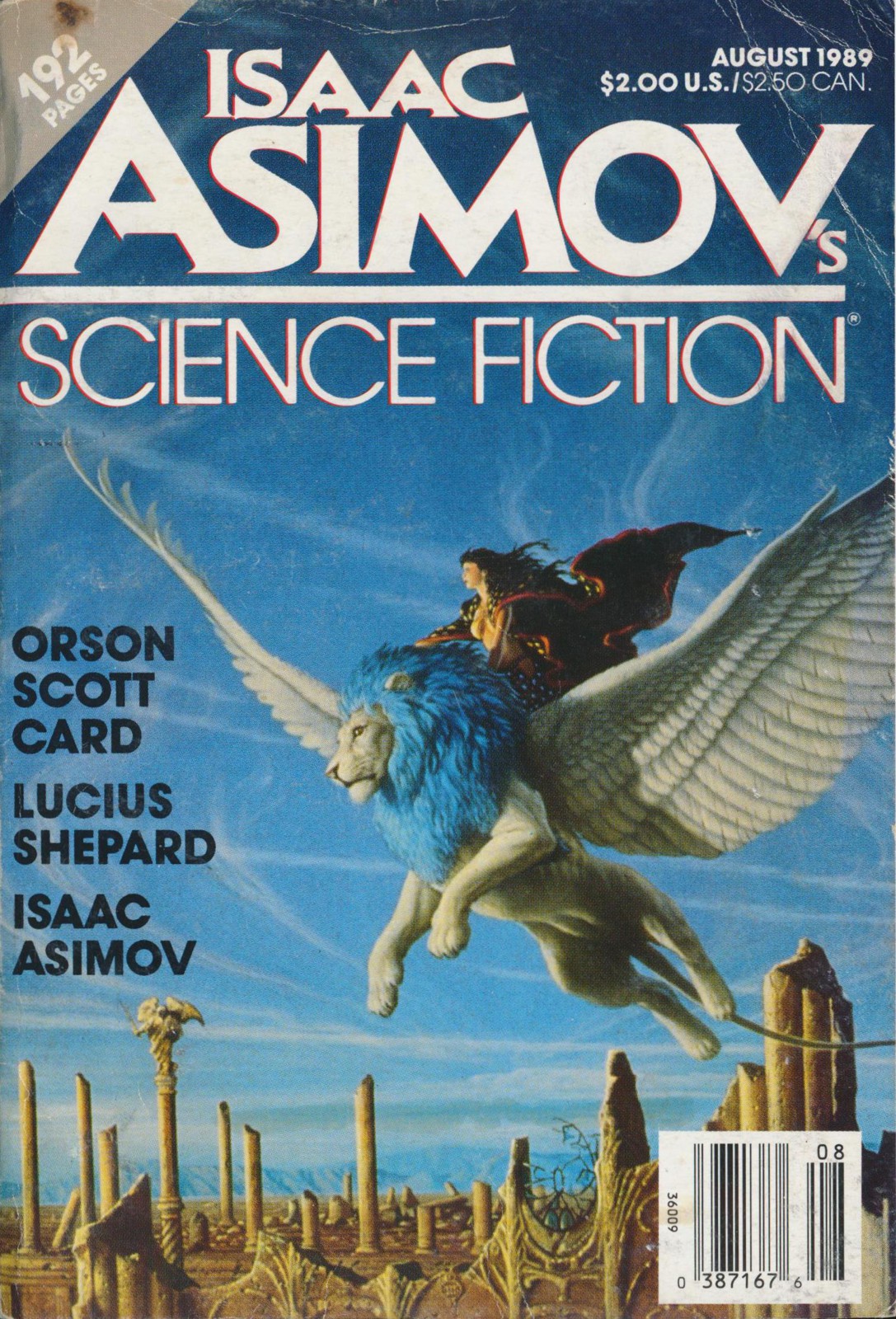 Isaac Asimov's Science Fiction Magazine 1989-08 v13n08 146