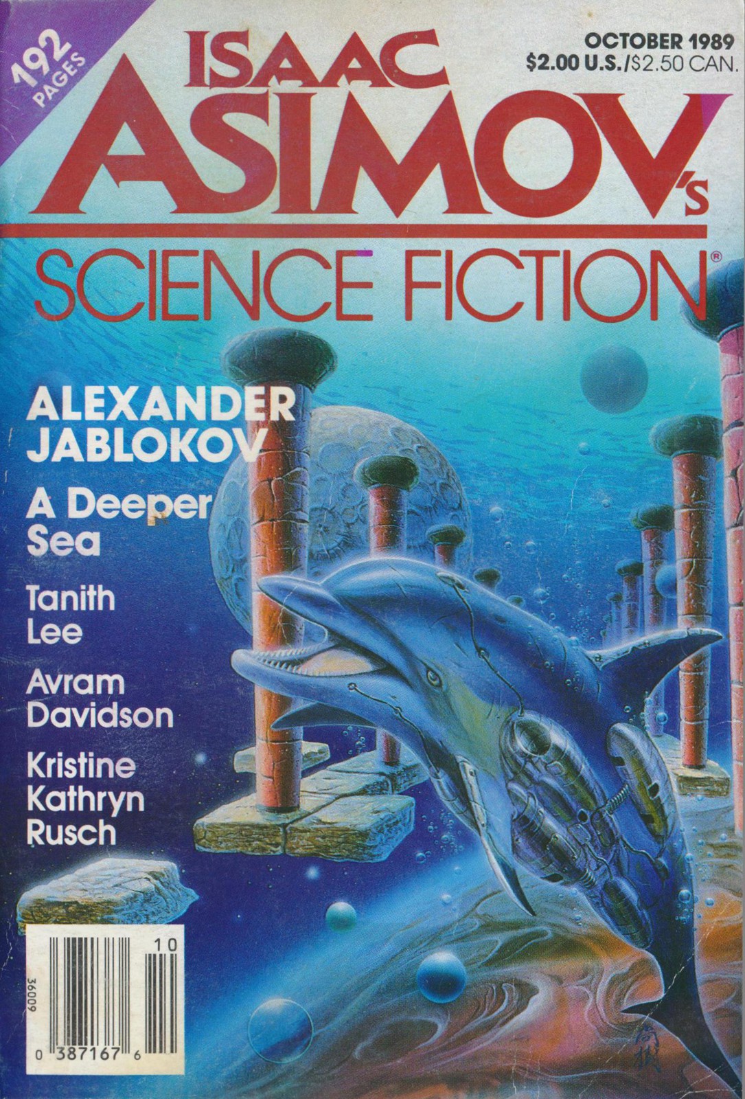 Isaac Asimov's Science Fiction Magazine 1989-10 v13n10 148