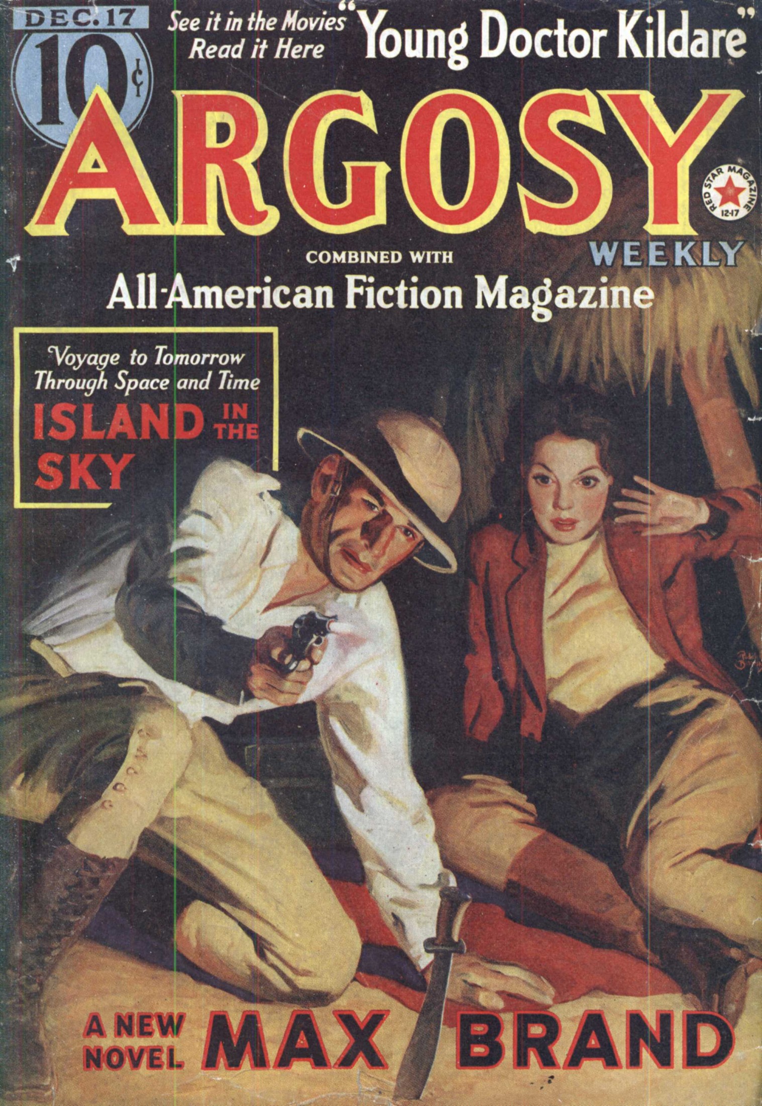 Argosy Weekly 1938-12-17 Island in the Sky / Mr. Primrose Goes to the Devil