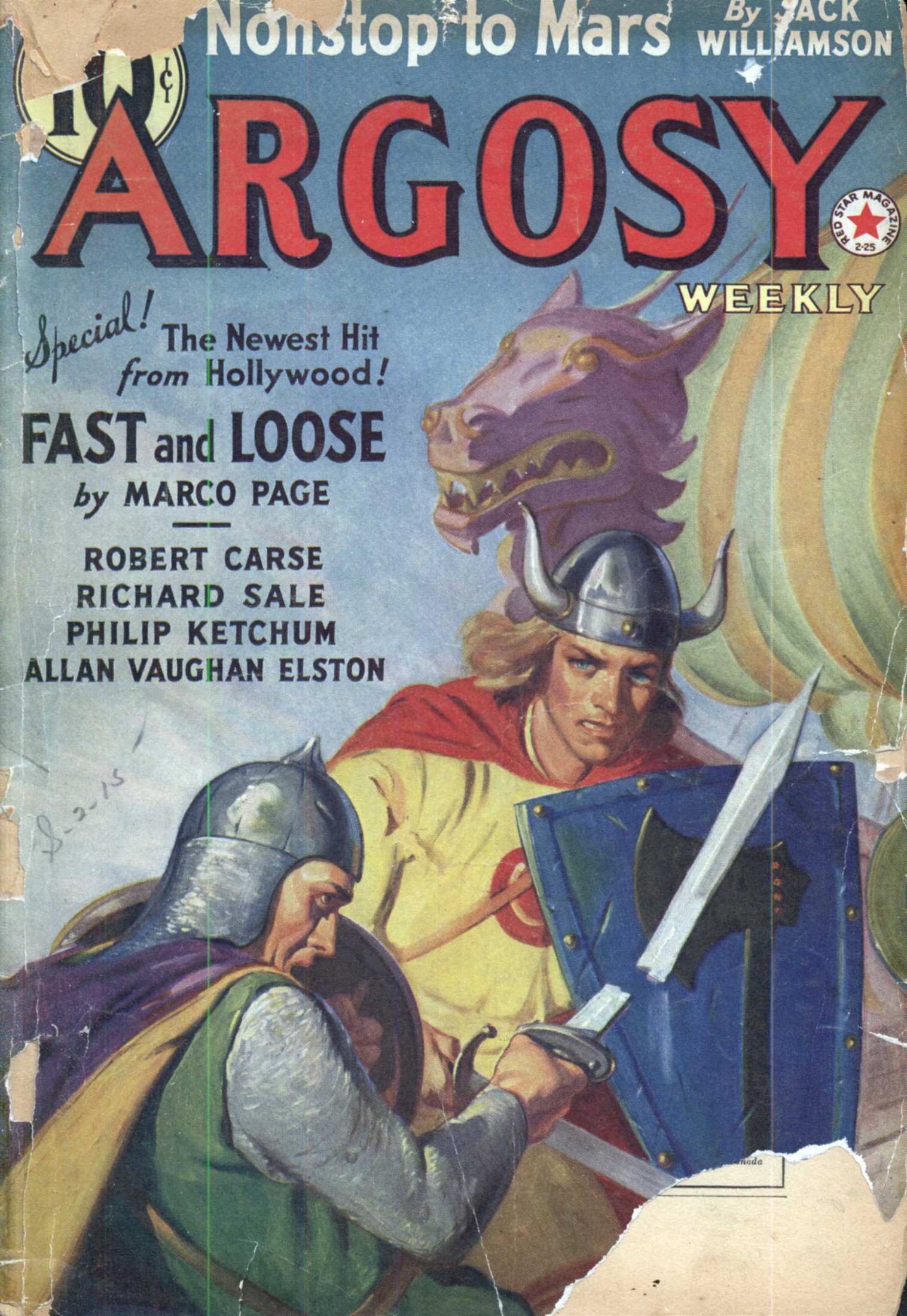 Argosy Weekly 1939-02-25 Nonstop to Mars