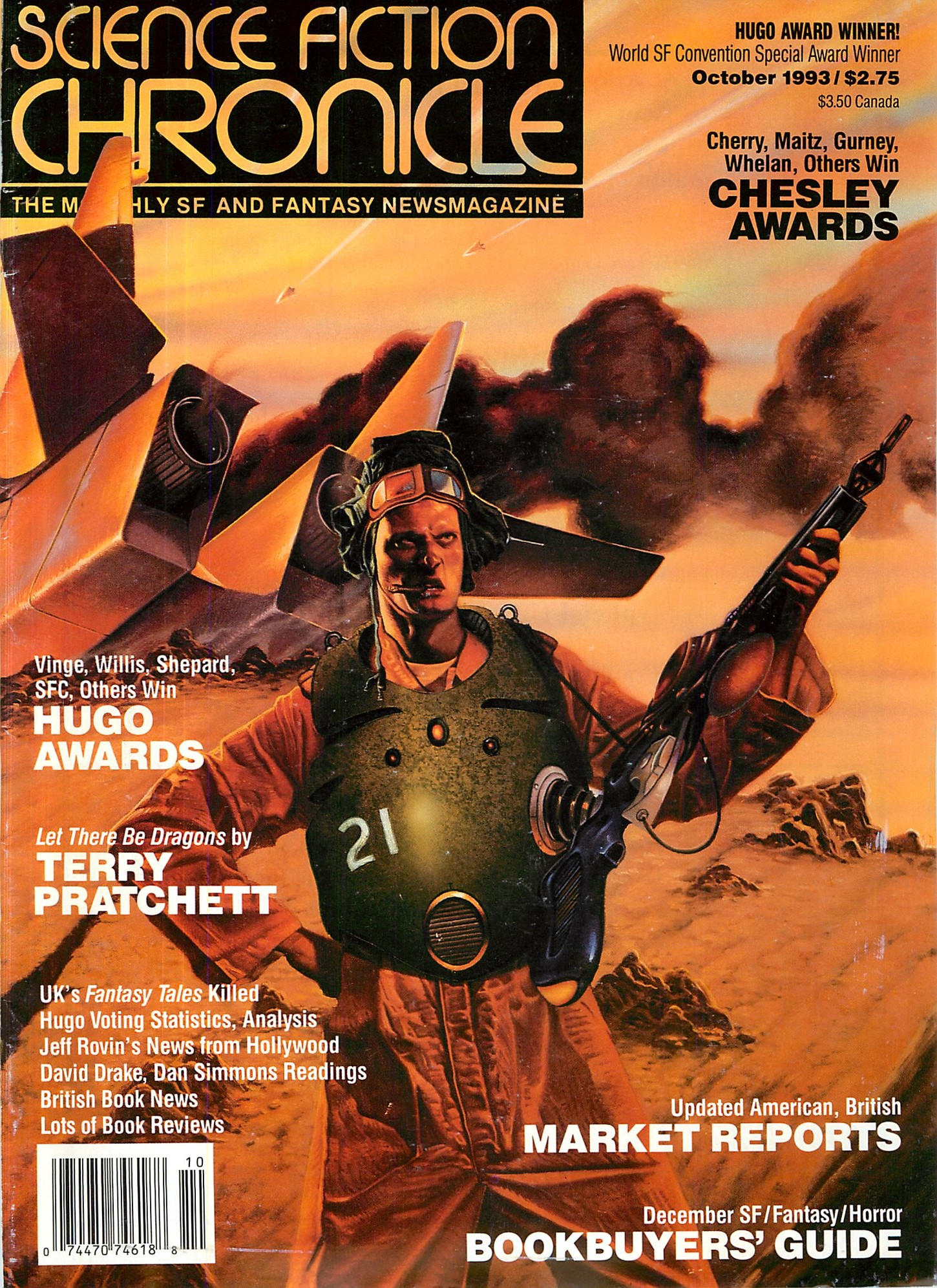 Science Fiction Chronicle 1993-10 v15n01