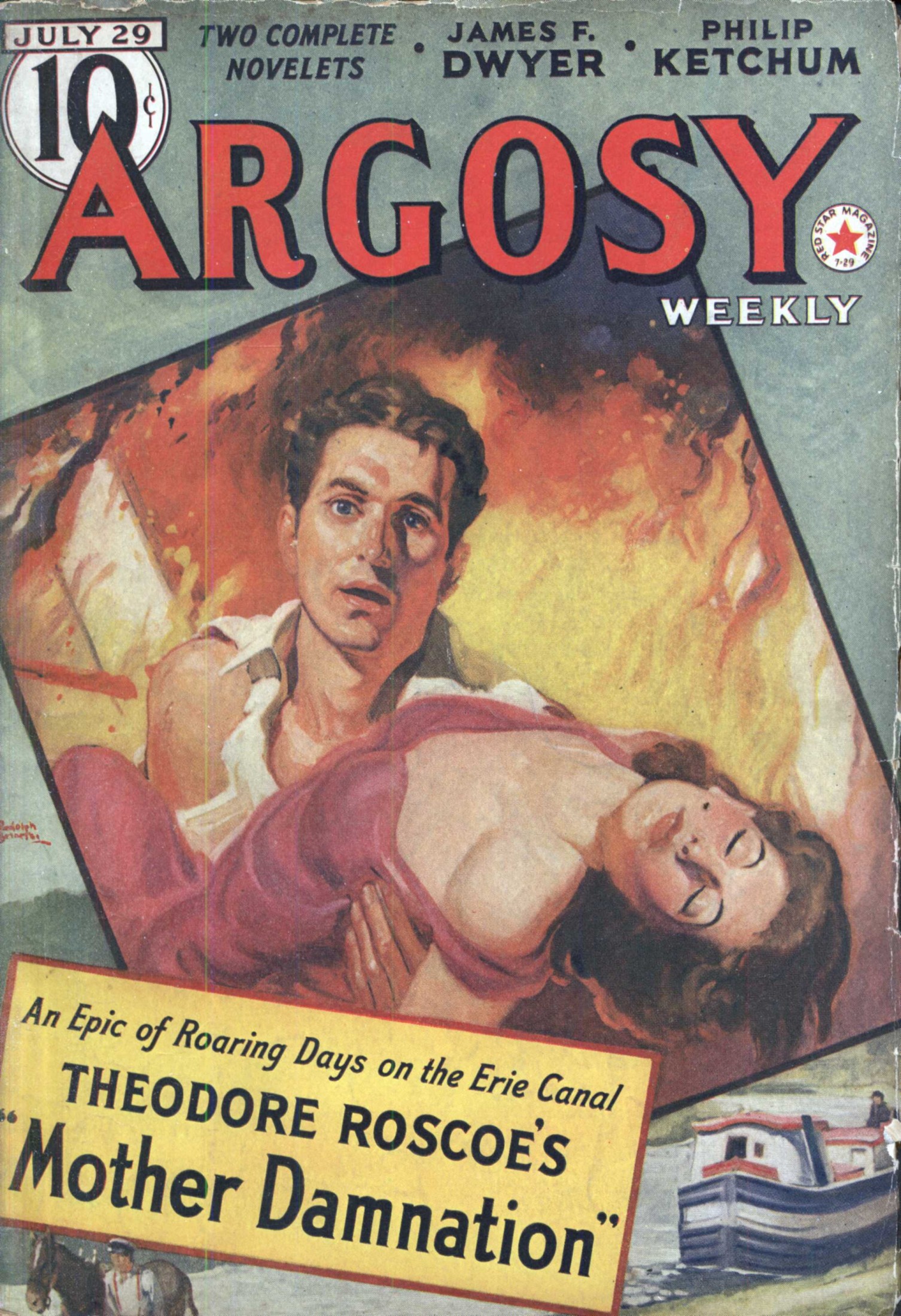 Argosy Weekly 1939-07-29 When the Dyaks Dance