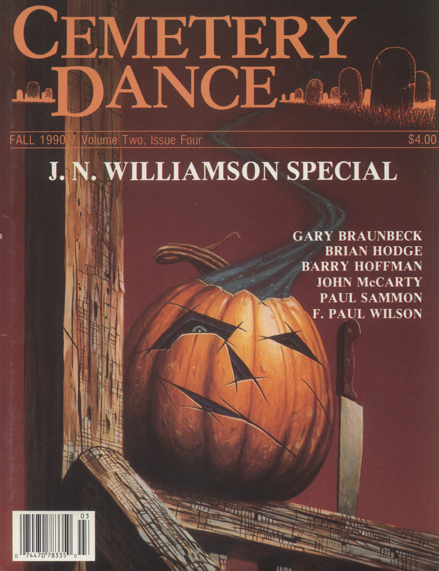 Cemetery Dance 1990-Fall