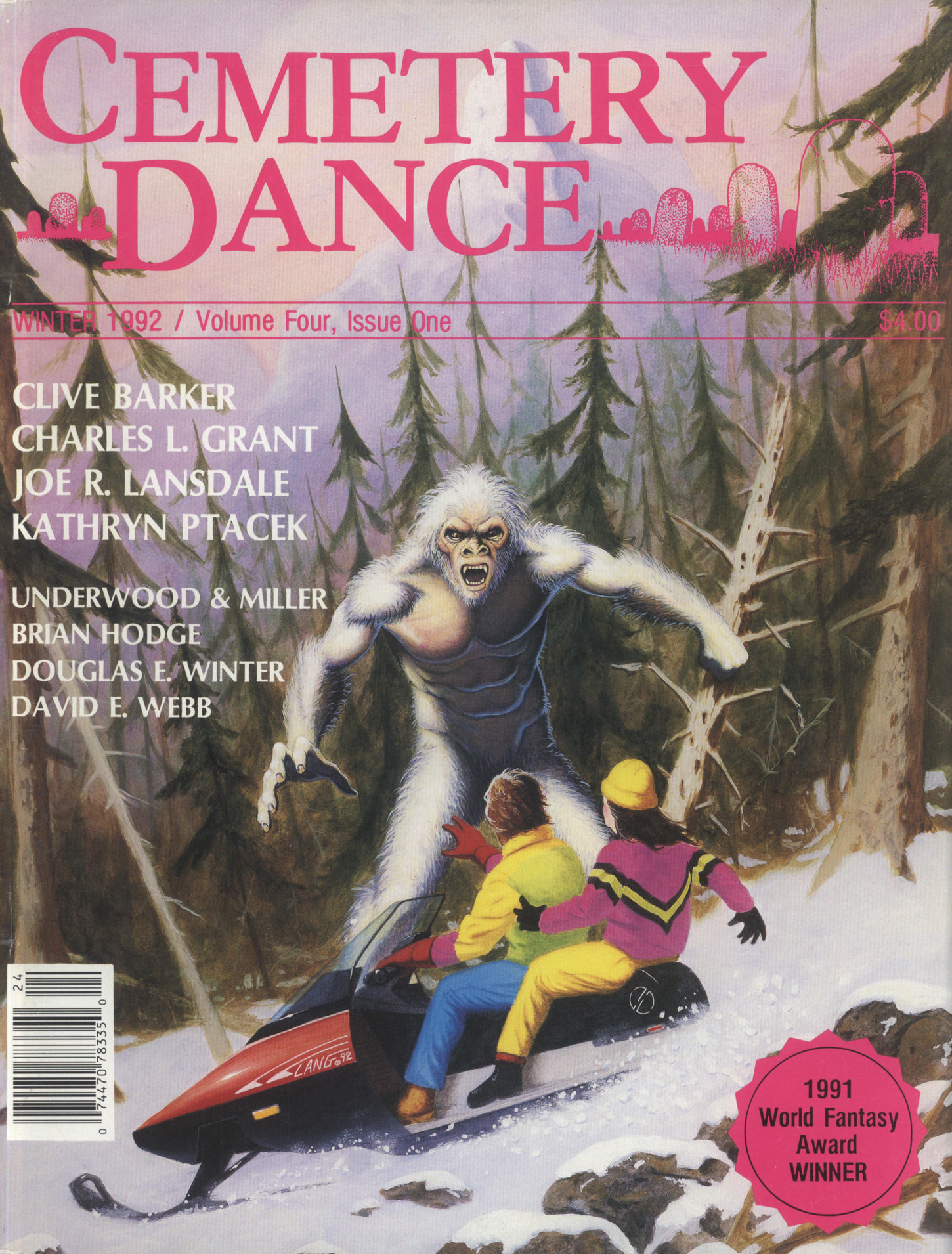 Cemetery Dance 1992-Winter