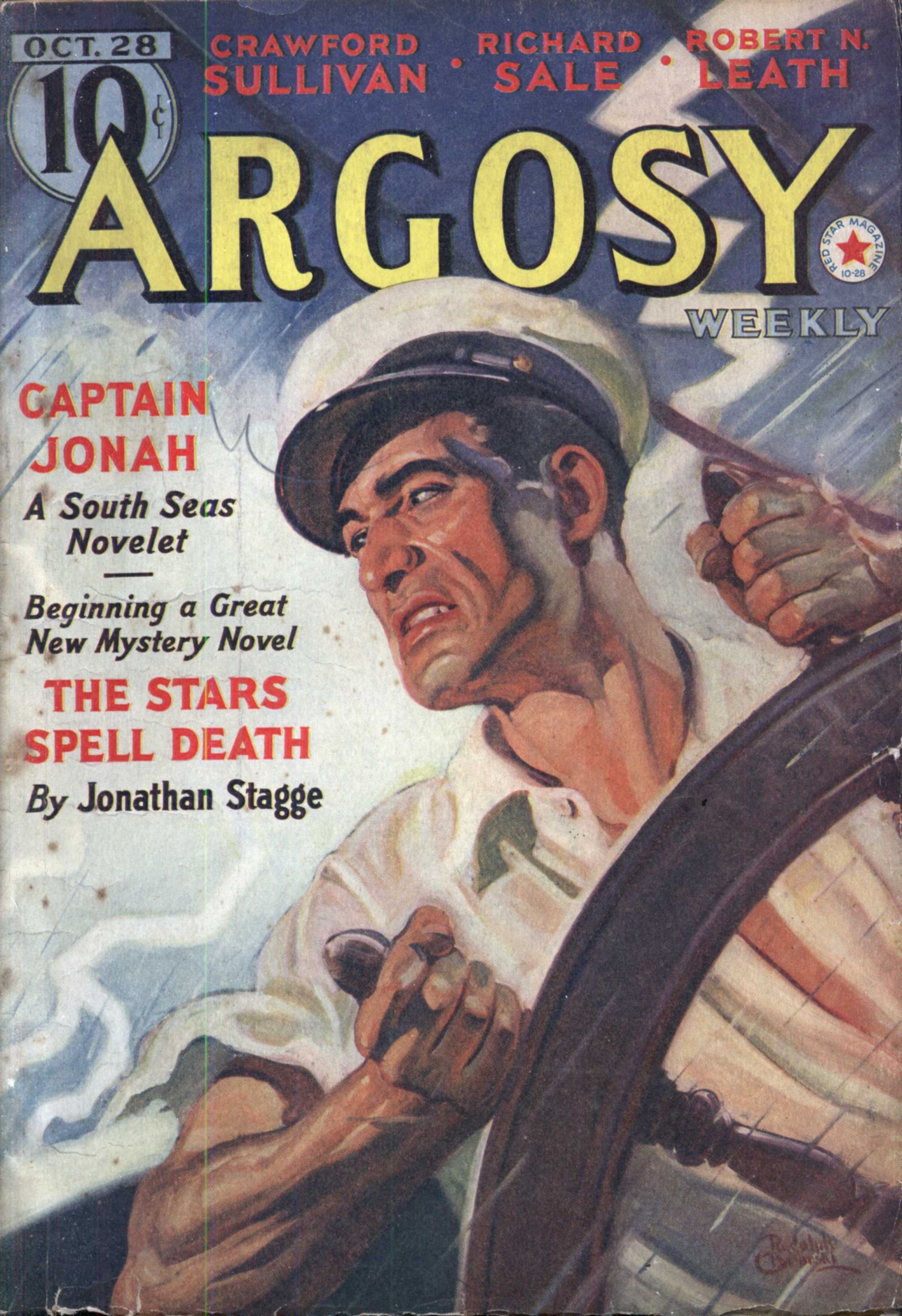 Argosy Weekly 1939-10-28 The Temple Cats / The Lonely World / Lords of Creation (Part 6 of 6)