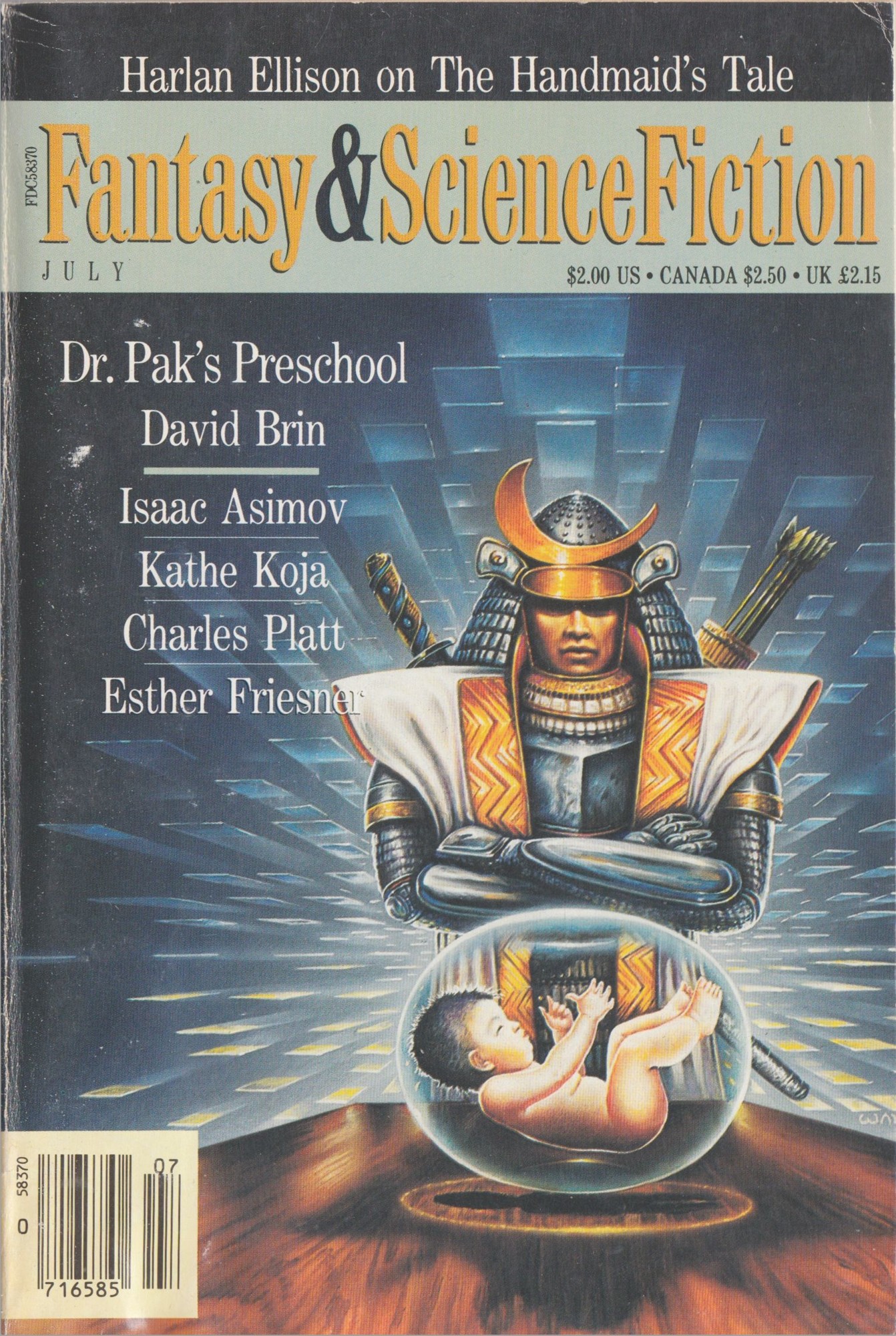 Fantasy & Science Fiction 1990-07 v079n01