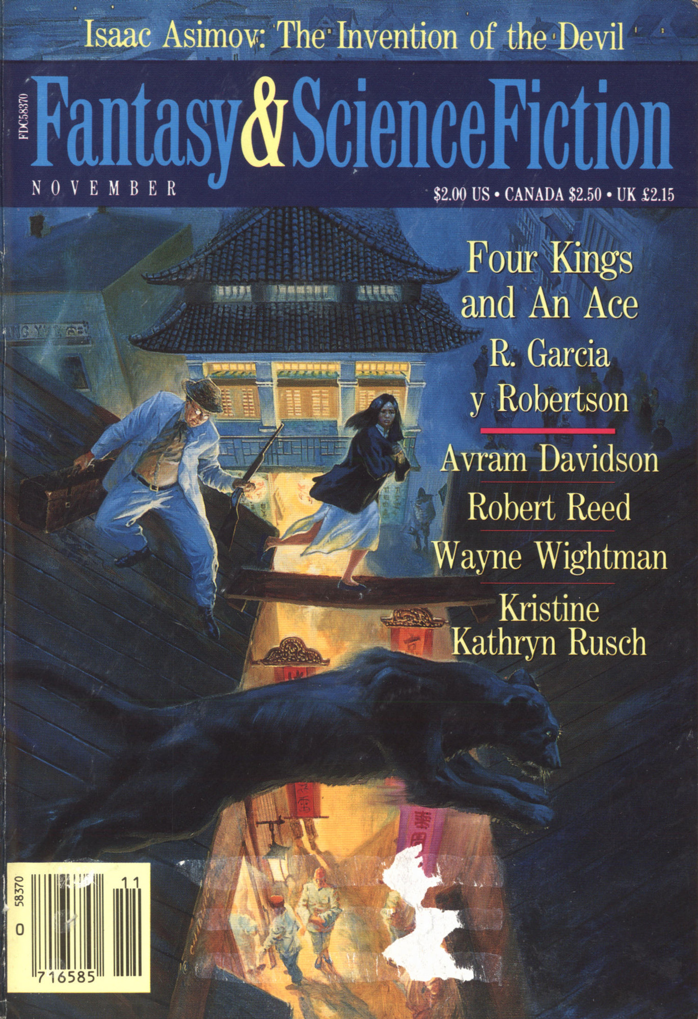 Fantasy & Science Fiction 1990-11 v079n05