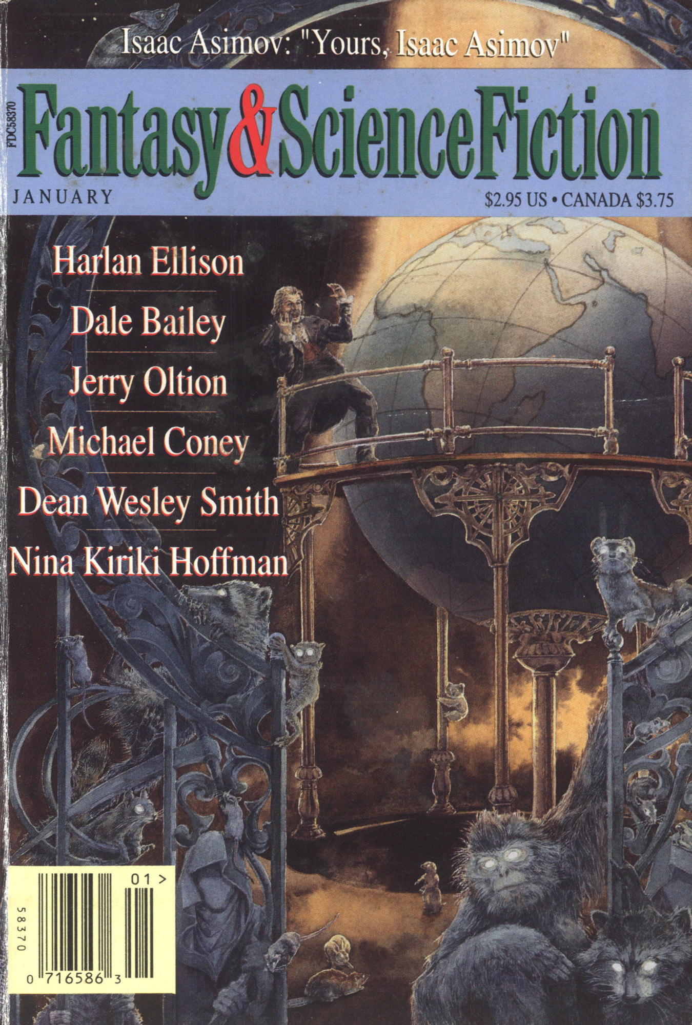 Fantasy & Science Fiction 1996-01 v090n01