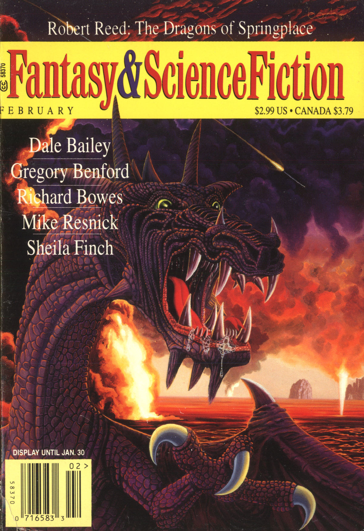 Fantasy & Science Fiction 1997-02 v092n02