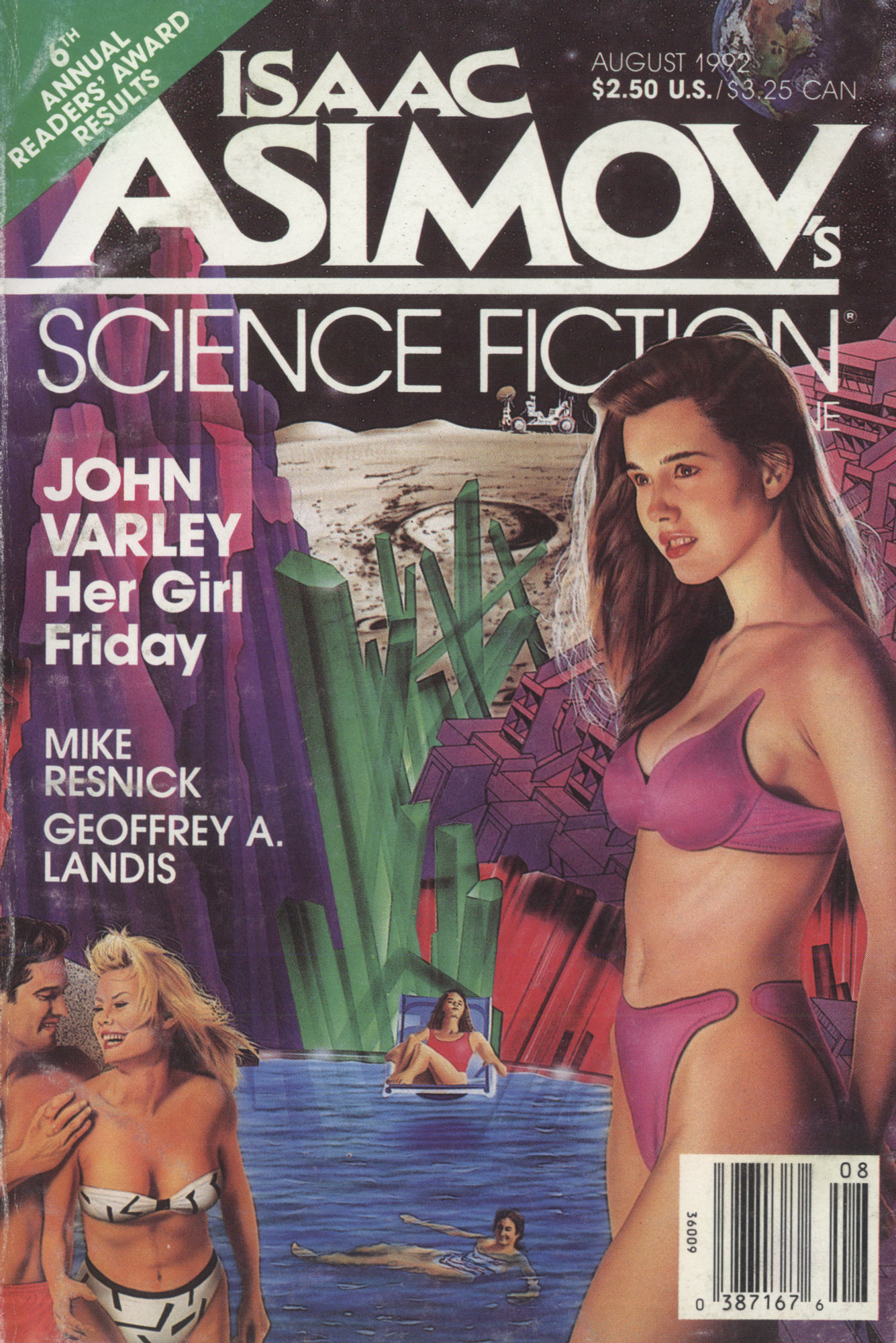 Asimov's Science Fiction 1992-08 v16n08 188