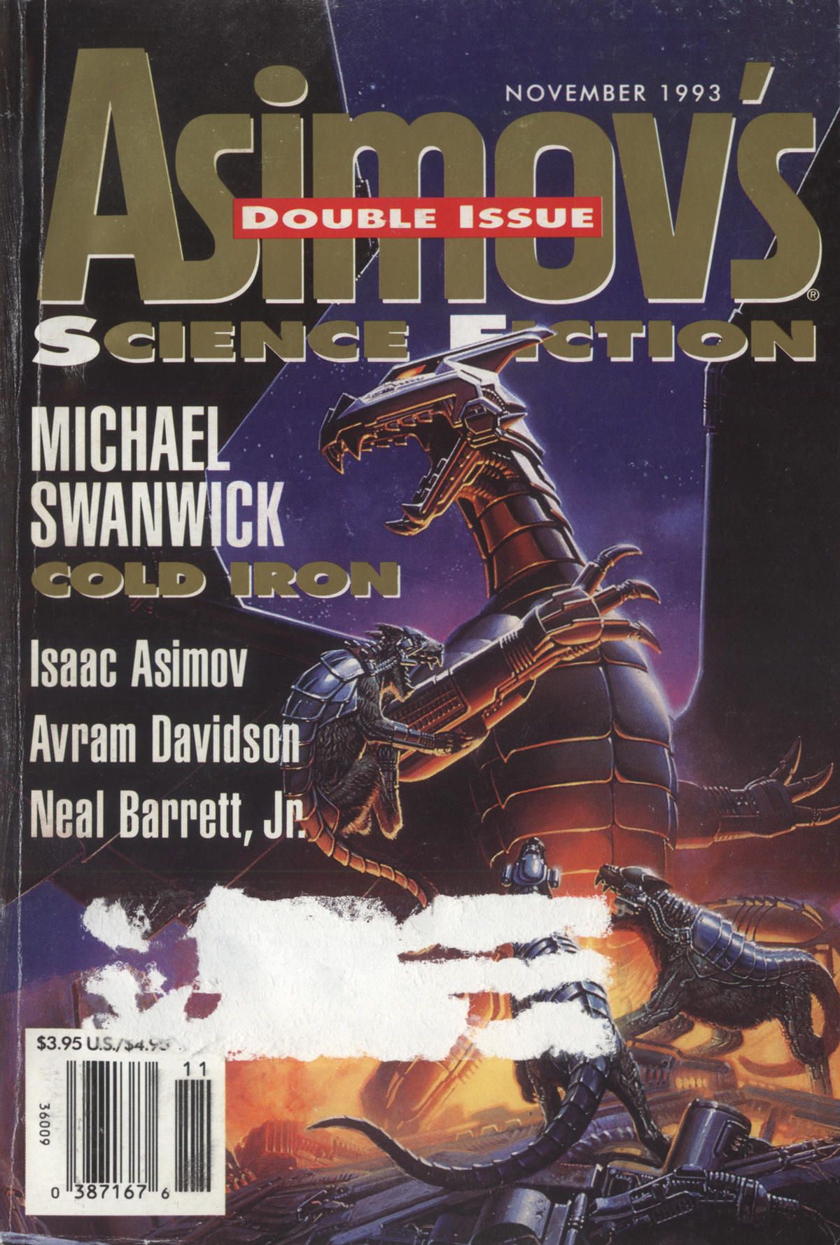 Asimov's Science Fiction 1993-11 v17n12-13 207 & 208