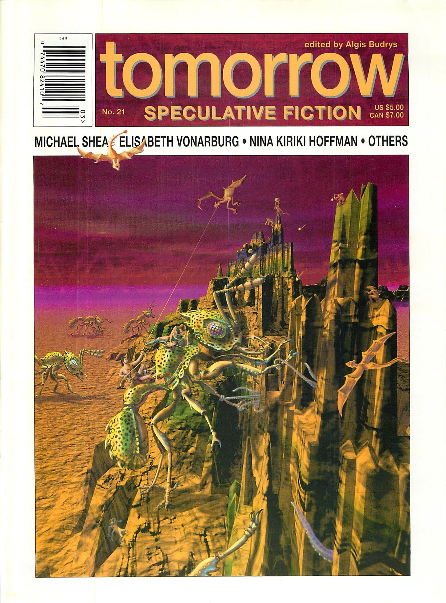 Tomorrow Speculative Fiction 1996-06 #21