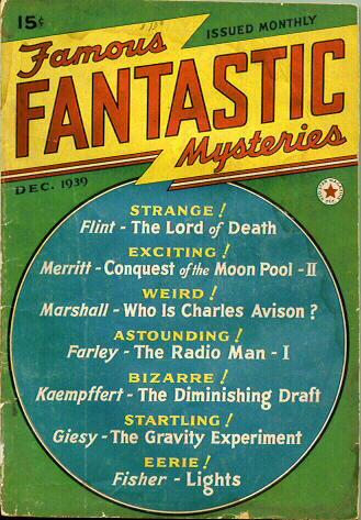 Famous Fantastic Mysteries 1939-12