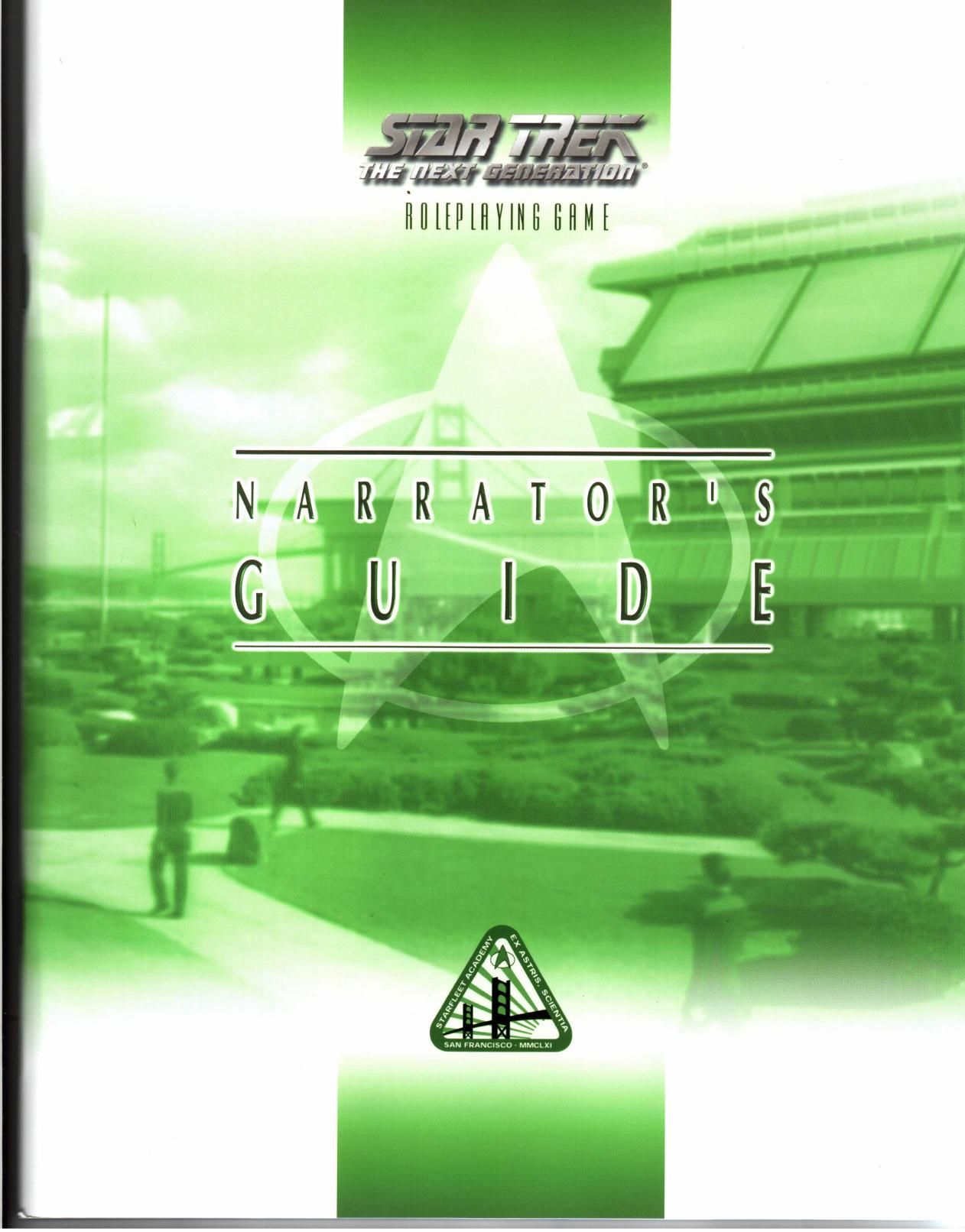 Next Generation Starfleet Academy Narrators Guide