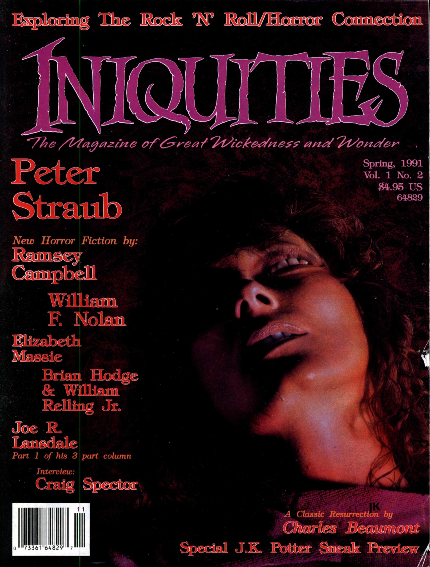 Iniquities 1991-Spring v01n02