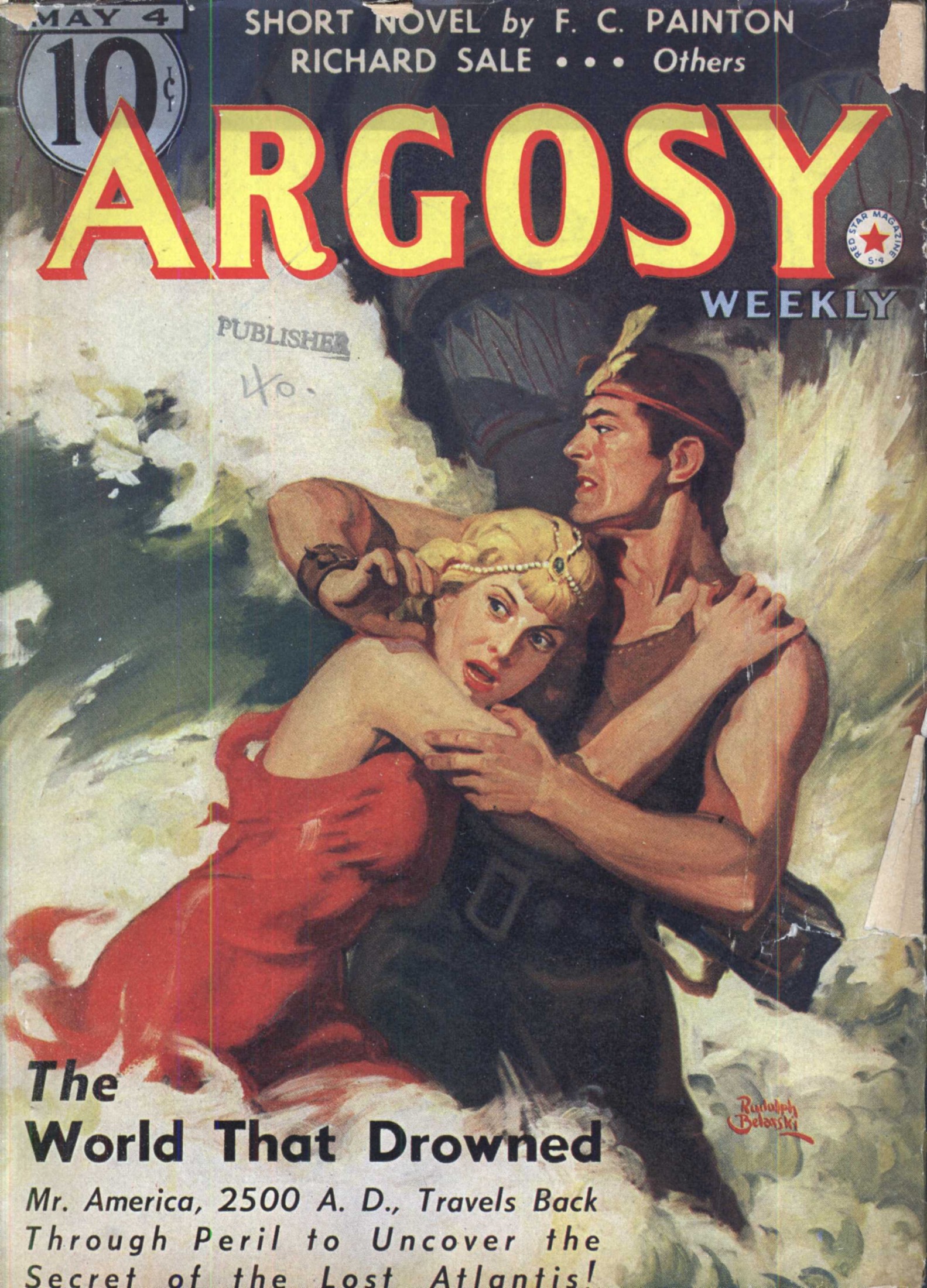 Argosy Weekly 1940-05-04 The World That Drowned