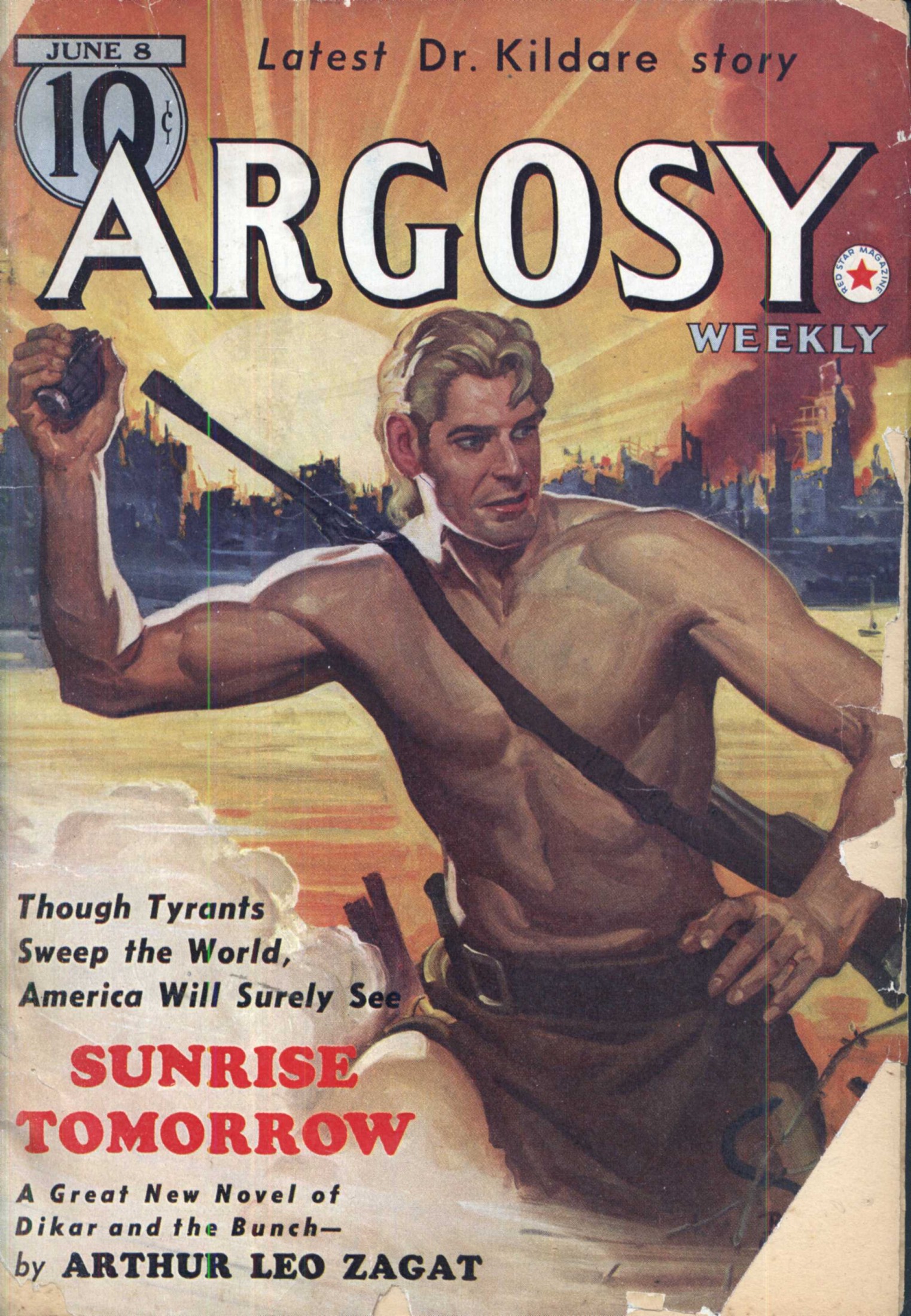 Argosy Weekly 1940-06-08 Sunrise Tomorrow (Part 1 of 2)