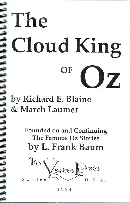 The Cloud King of Oz