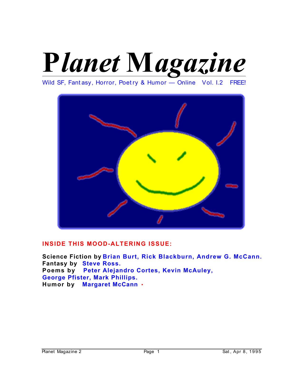 Planet Magazine 1994-07 v1n2