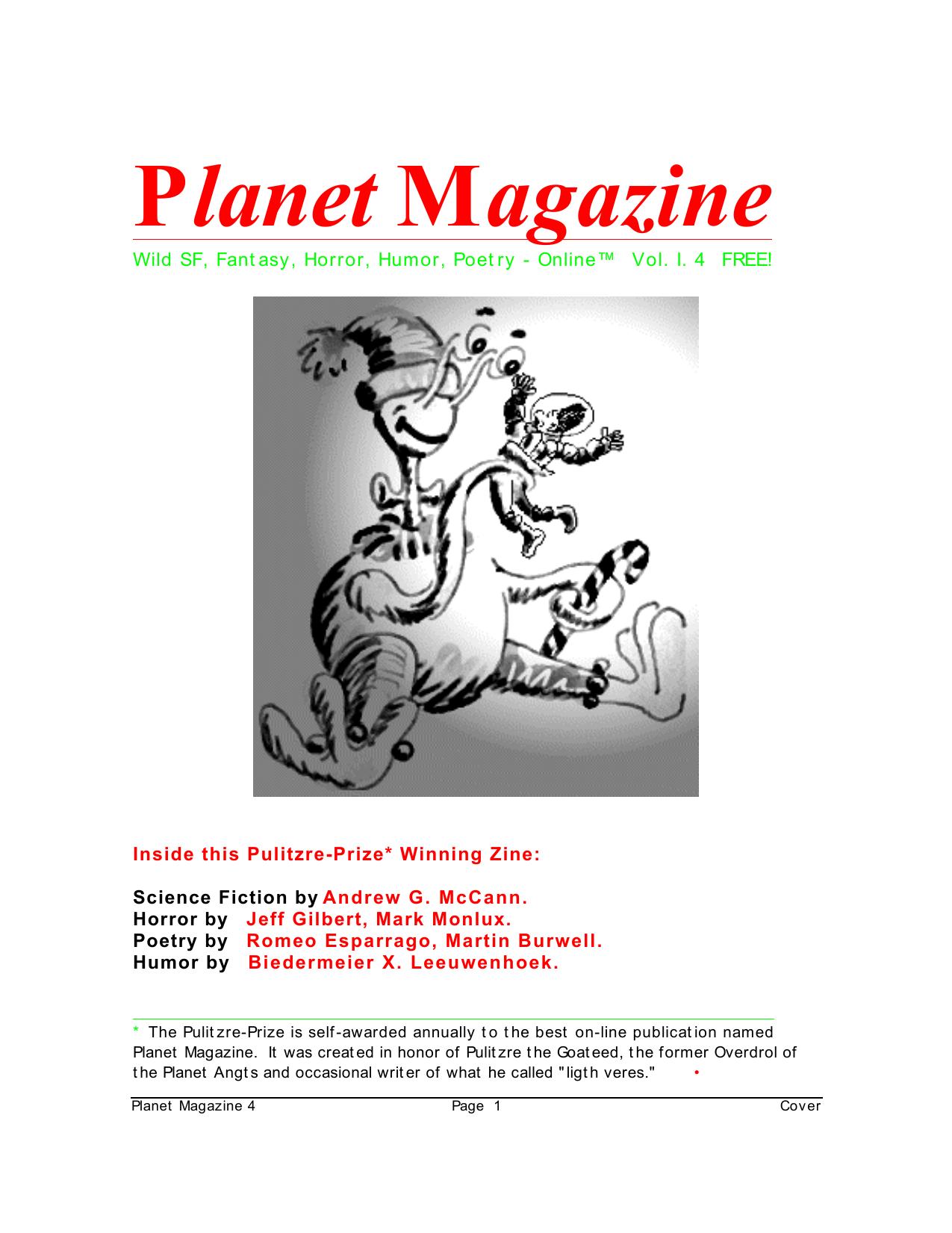 Planet Magazine 1994-12 v1n4