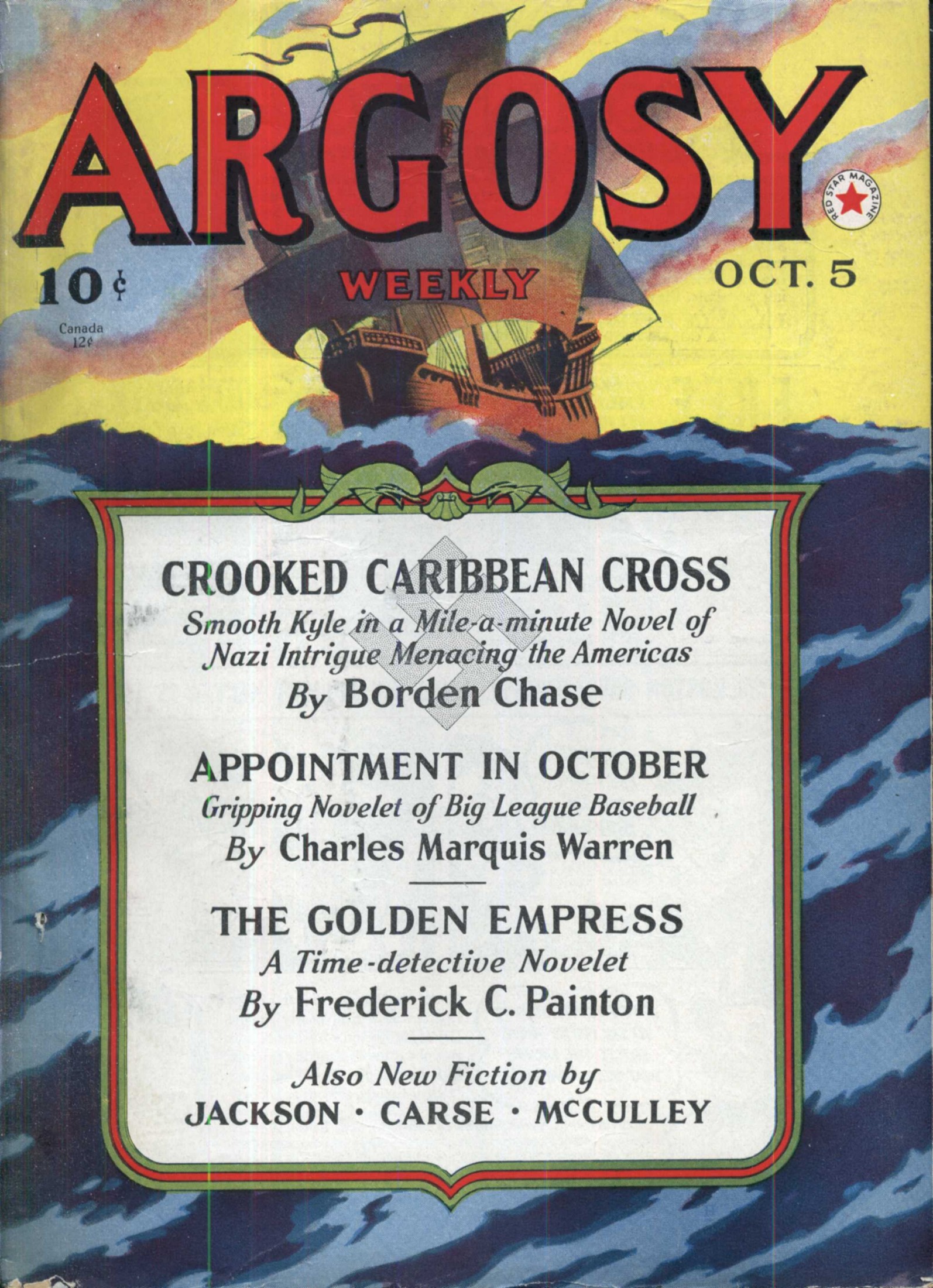 Argosy Weekly 1940-10-05 The Golden Empress