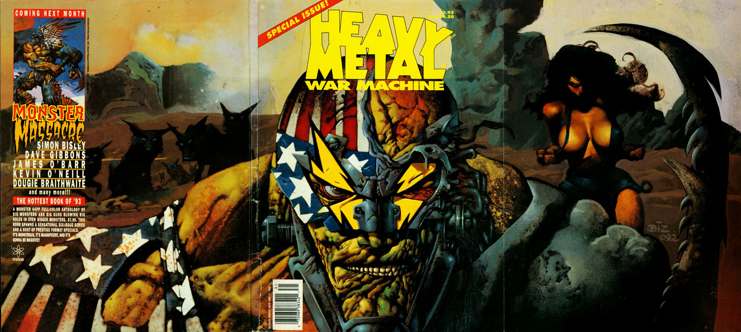 Heavy Metal 1993-06-SE-07X01 War Machine