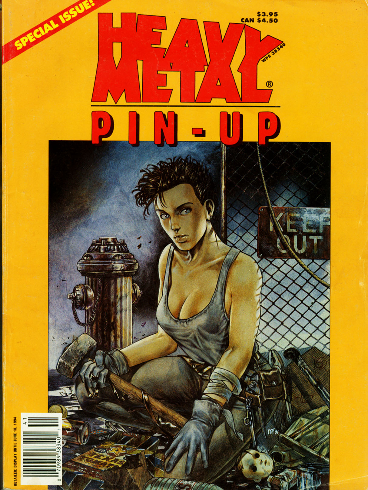 Heavy Metal 1994-06-SE-08X01 Pin-Up