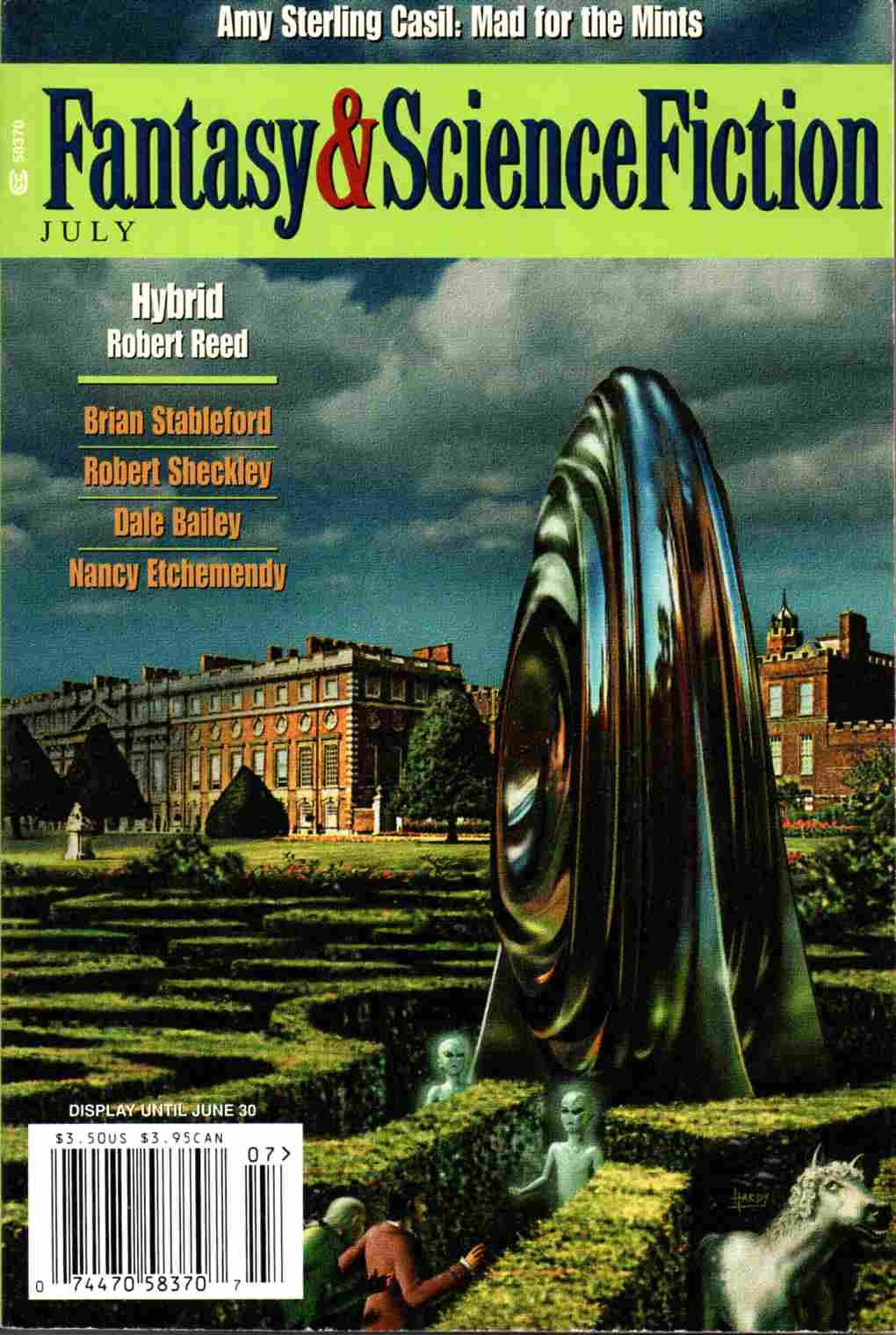 Fantasy & Science Fiction Magazine v99n01 - July 2000