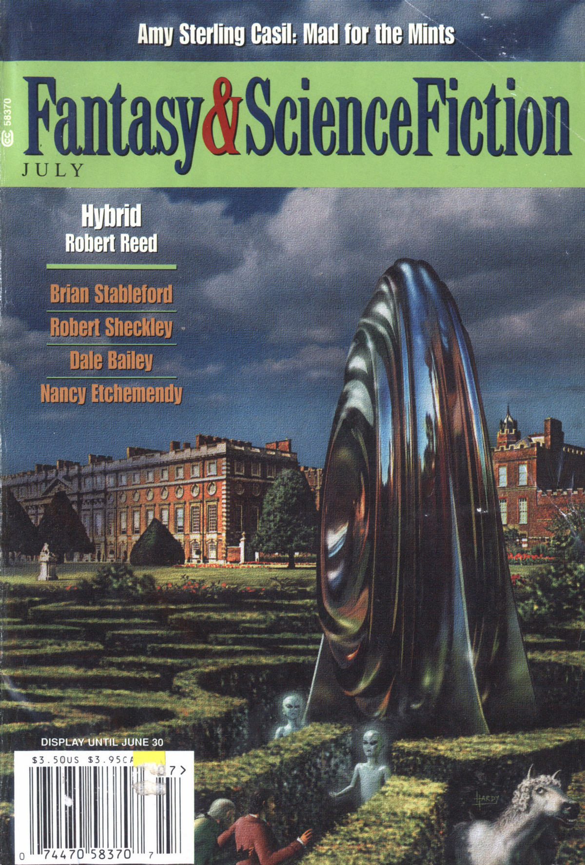 Fantasy & Science Fiction 2000-07 v099n01