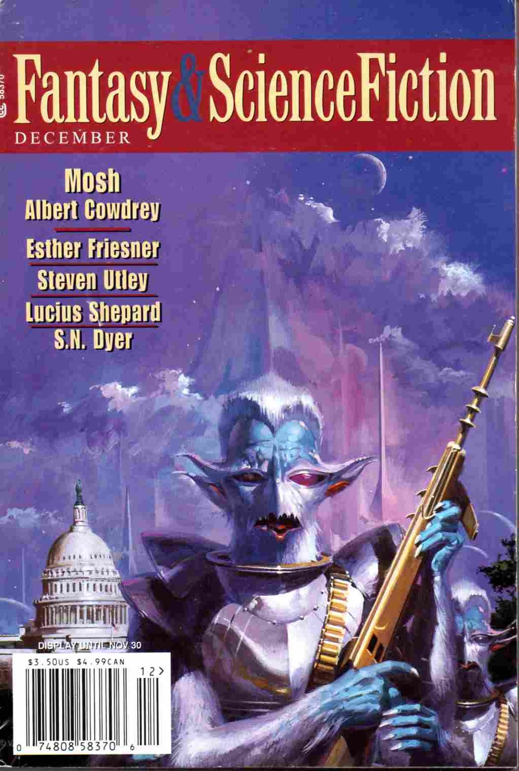 Fantasy & Science Fiction Magazine v99n06 - December 2000