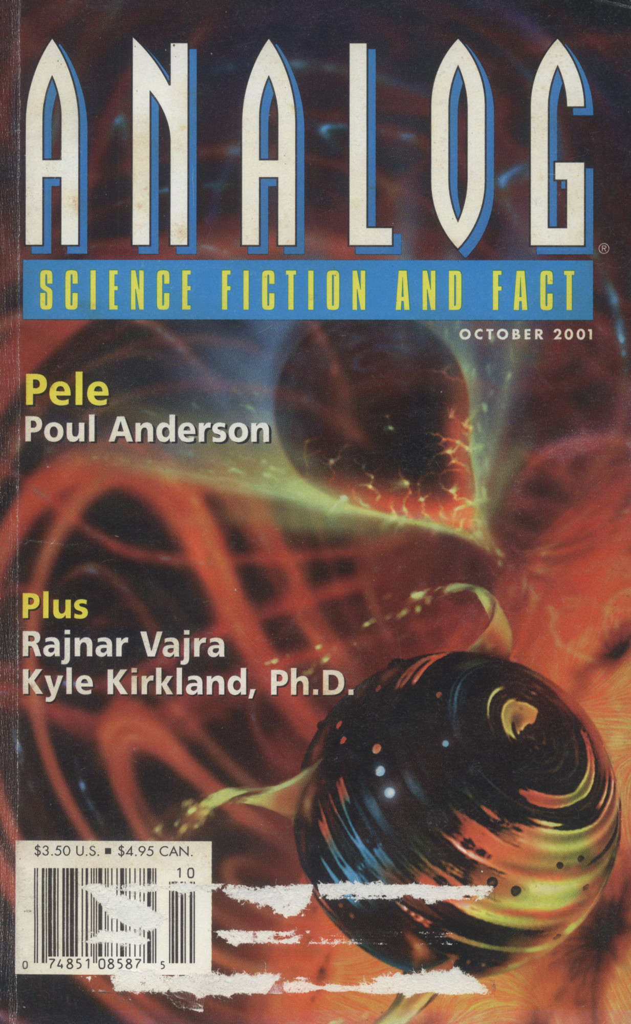 Analog Science Fiction and Fact 2001-10 v121n10