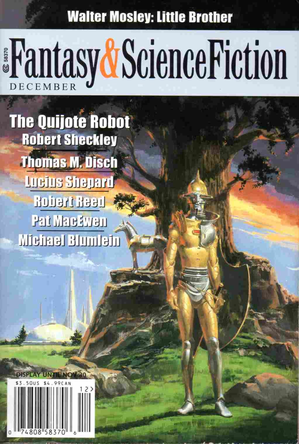 Fantasy & Science Fiction Magazine Vol 101n06 - December 2001