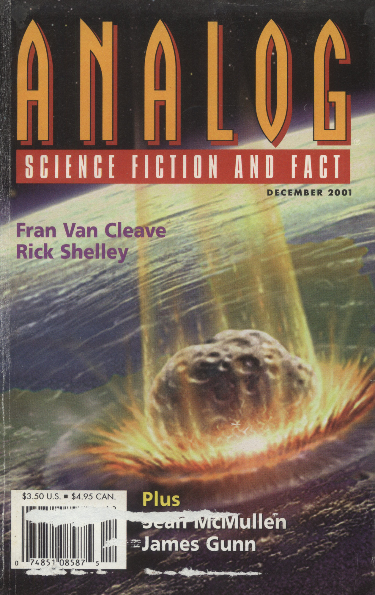 Analog Science Fiction and Fact 2001-12 v121n12