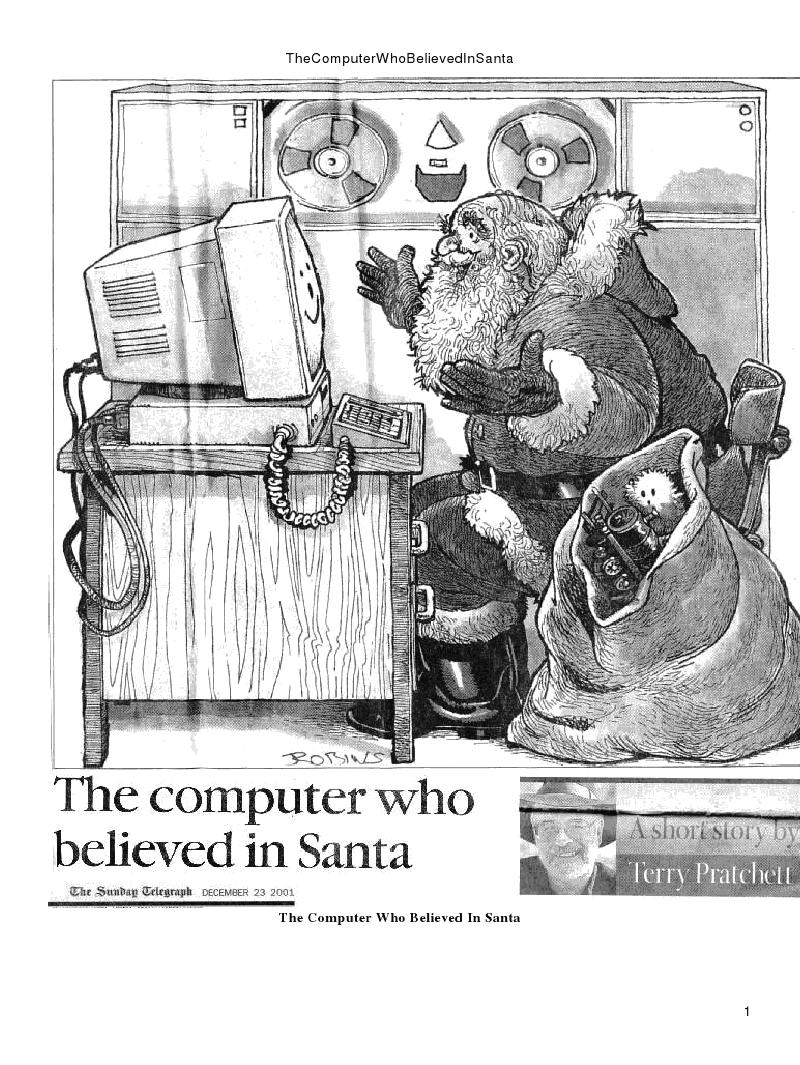 The Computer Who Believed In Santa