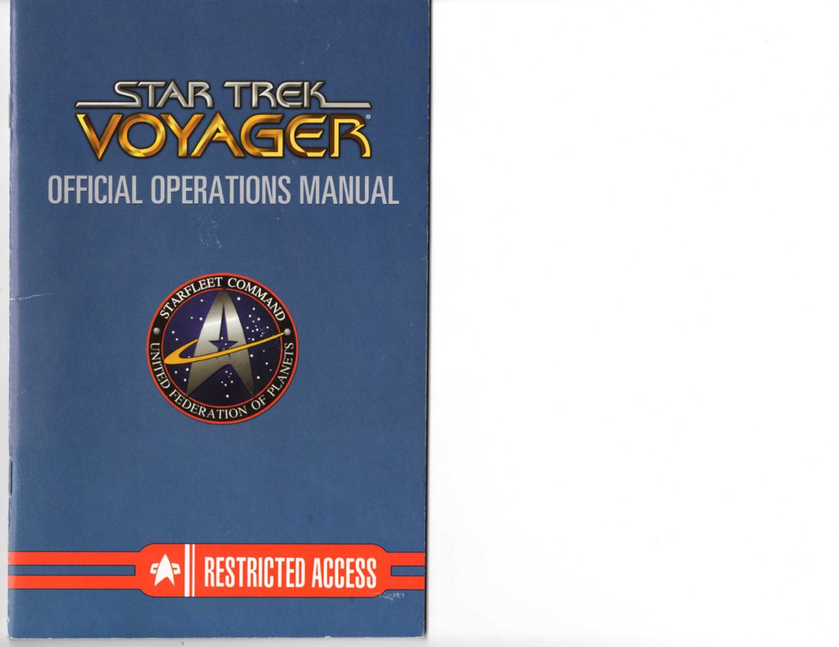 Star Trek: Voyager: Official Operations Manual (arcade)